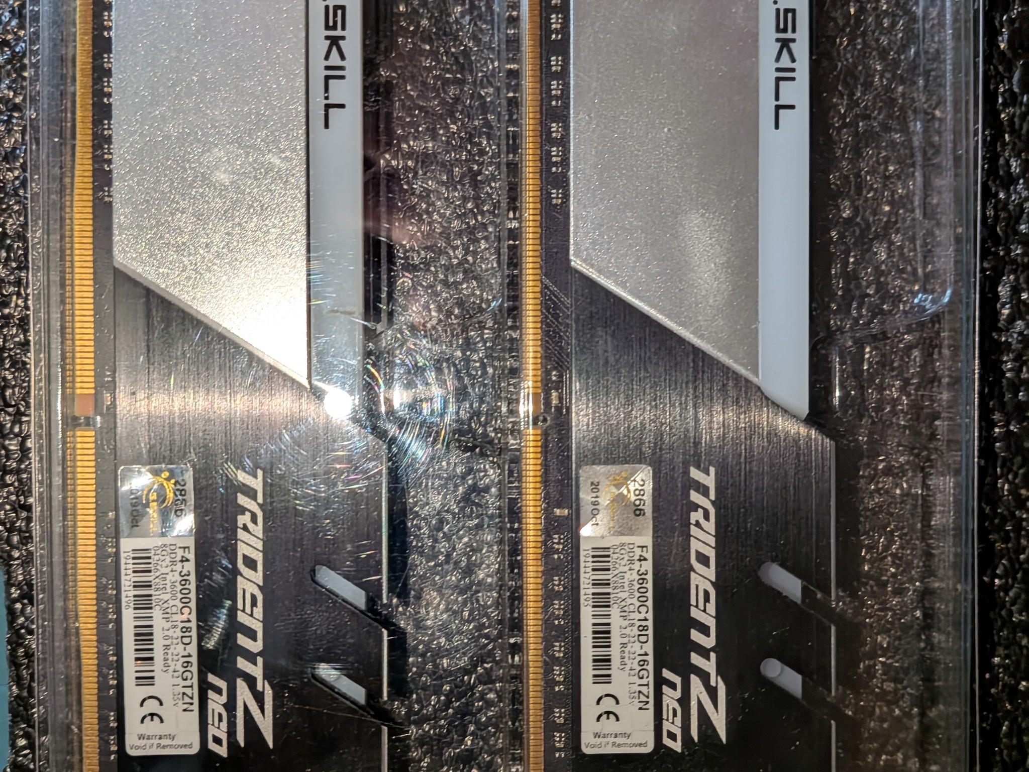 G.SKILL Trident Z Neo Series DDR4 RAM (XMP) 16GB (2x8GB) 3600MT/s CL18-22-22-42 1.35V Intel AMD