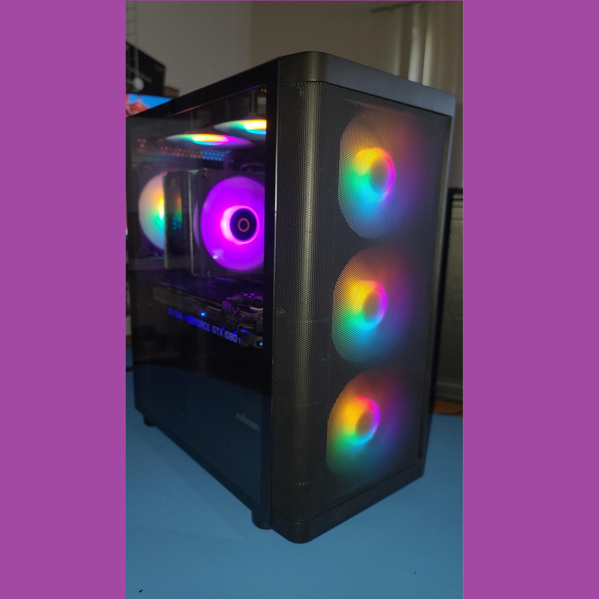 GeForce GTX 1080 Ti Custom Gaming PC - Ryzen 5 5500