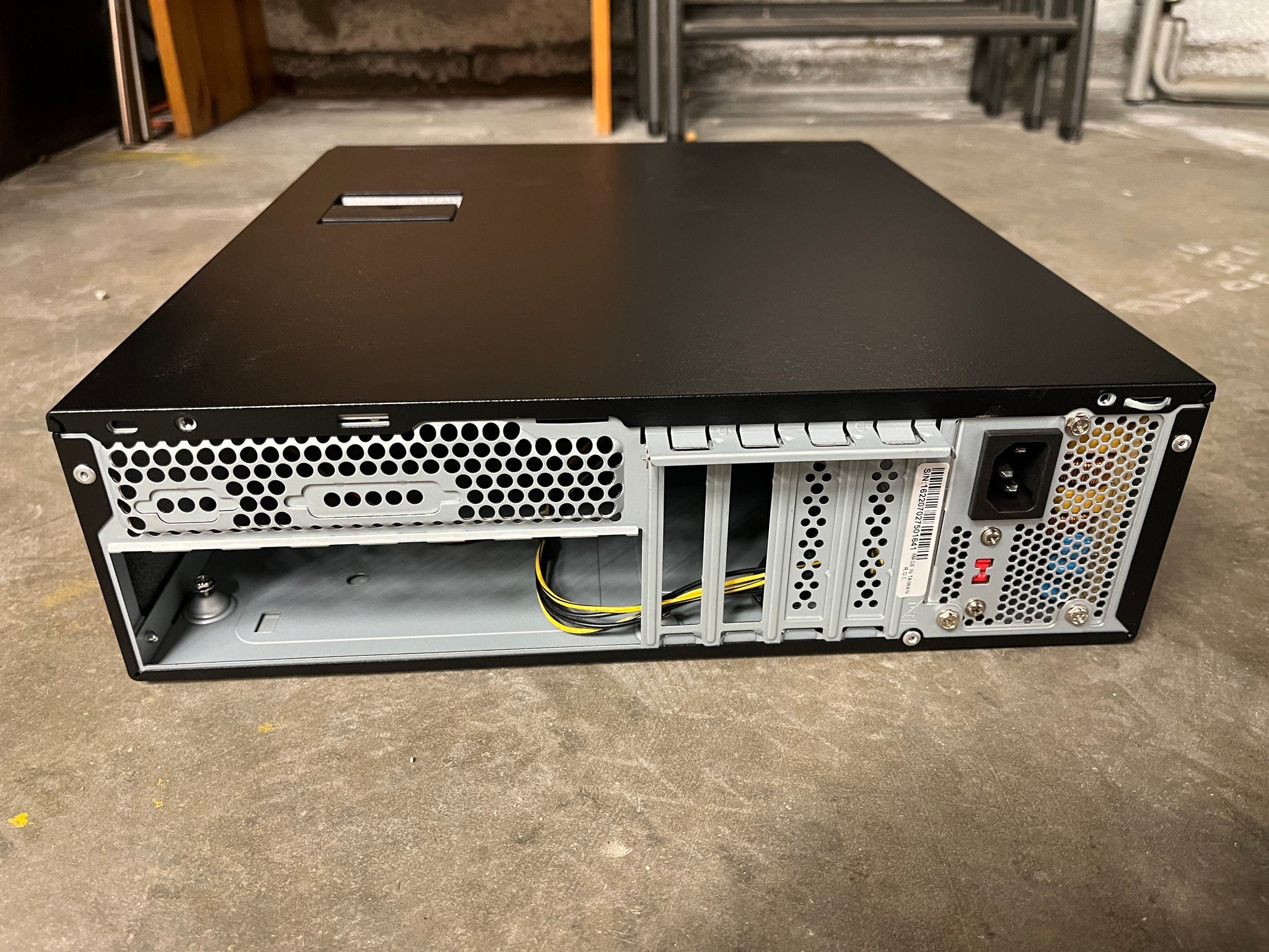 In‑Win CE685 Micro‑ATX Case w/ 300W PSU – Used – ByteSpeed Logo – Some Screws Included