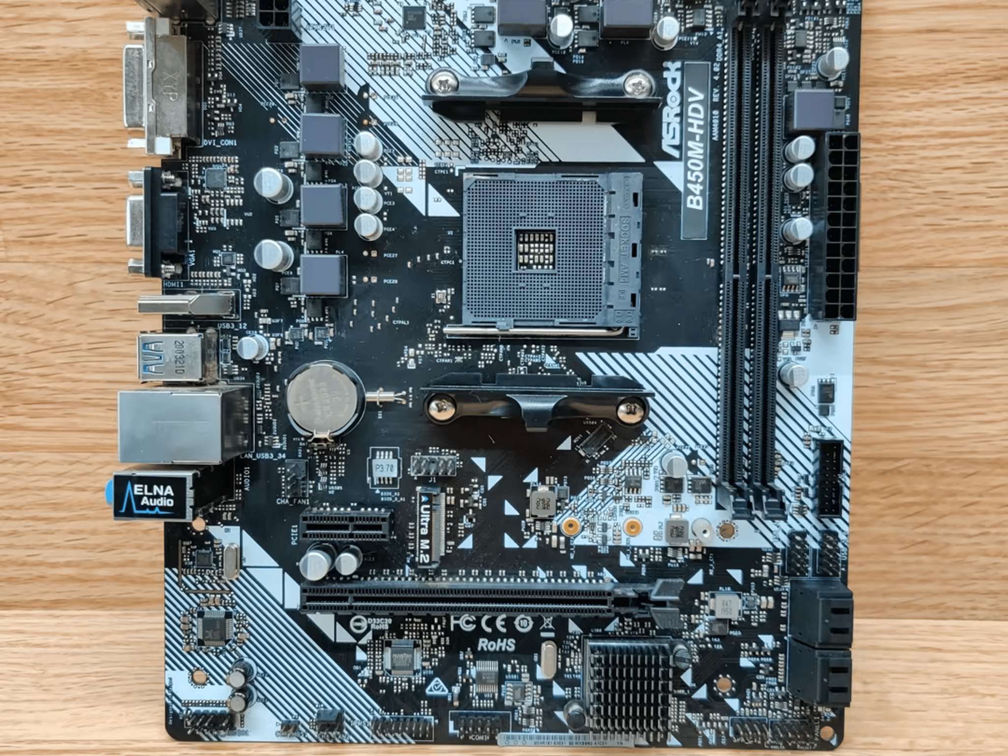 Used ASRock B450M-HDV R4.0 mATX for graybird123