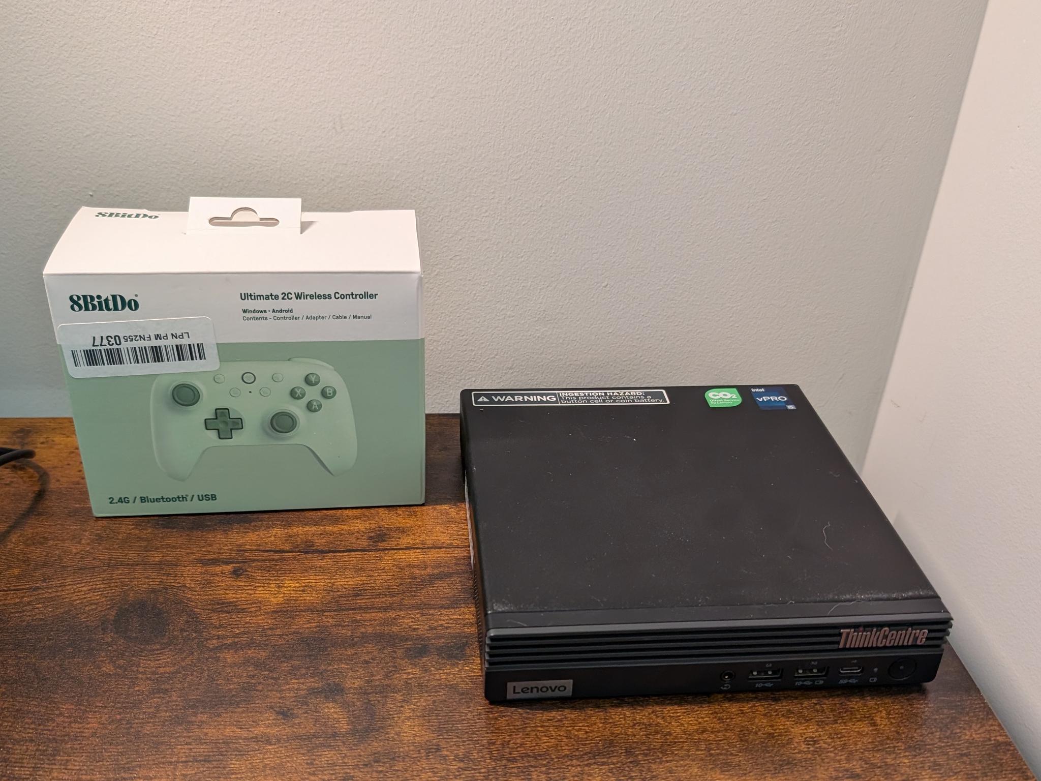 Refurbished Lenovo Workstation converted to Steam OS console with Bazzite