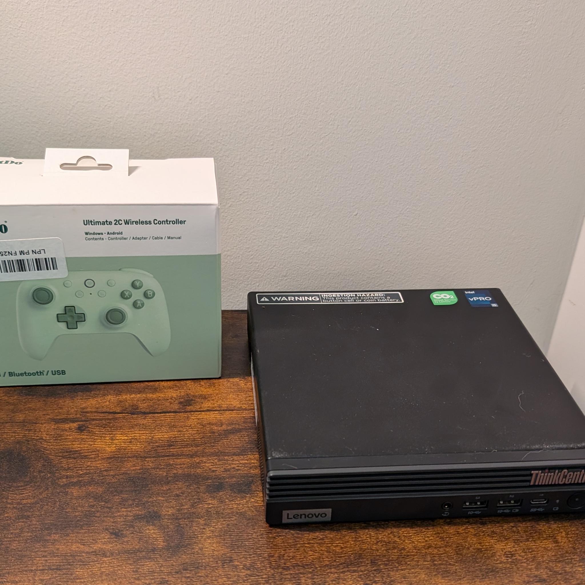 Refurbished Lenovo Workstation converted to Steam OS console with Bazzite