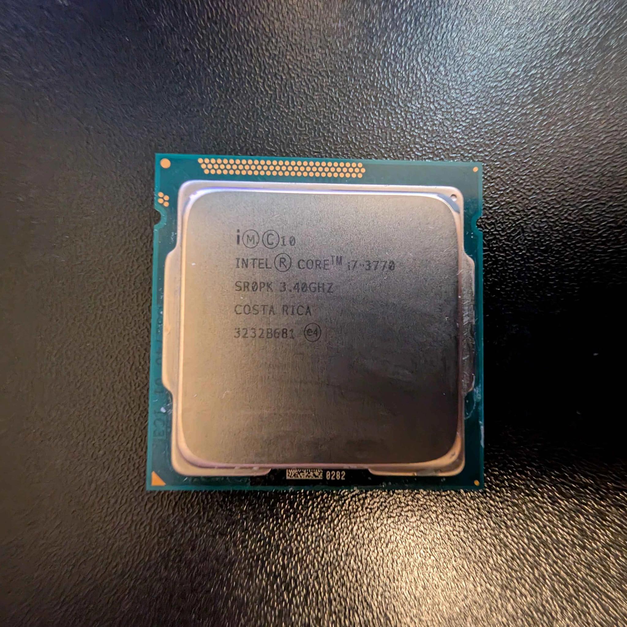 Intel i7 3770 3.4GHz