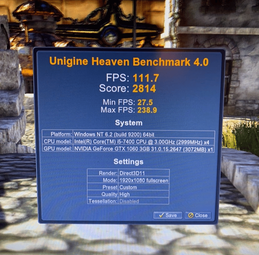 Mid Range Gaming PC with I5-7400 and GTX1060