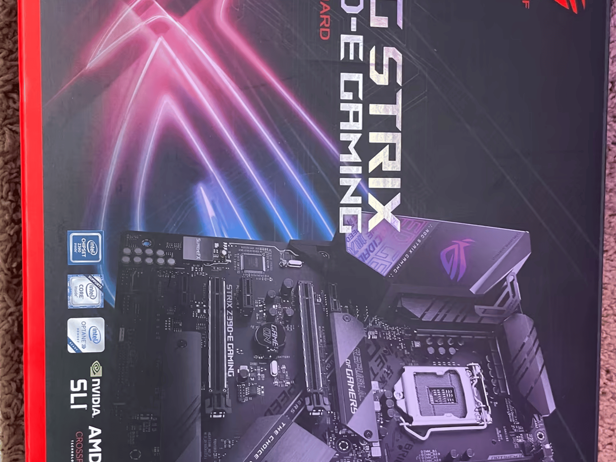 Mobo/CPU Combo - Asus Strix z390e w/ i7 9700k