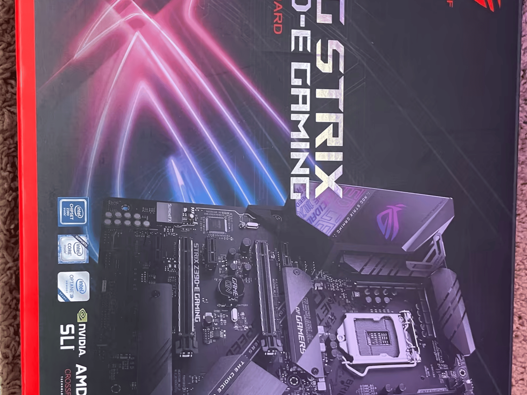 Mobo/CPU Combo - Asus Strix z390e w/ i7 9700k