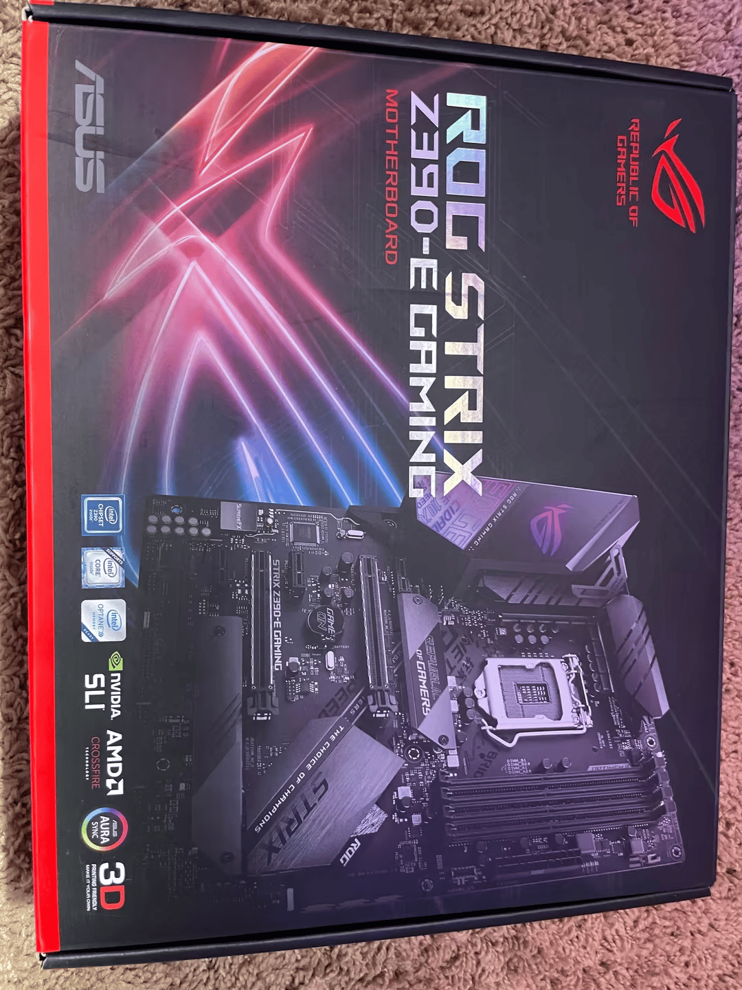 Mobo/CPU Combo - Asus Strix z390e w/ i7 9700k