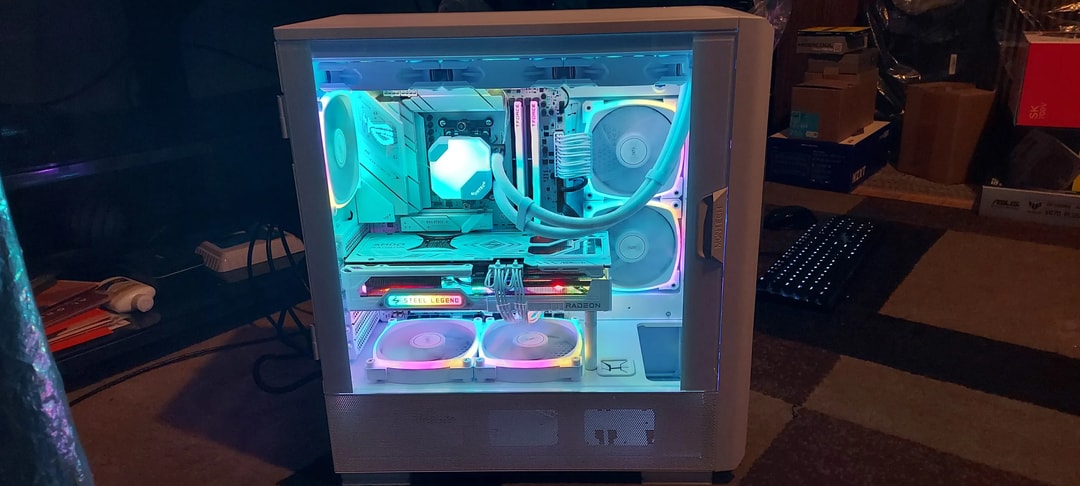 9800X3D/9070XT White Gaming PC | Jawa