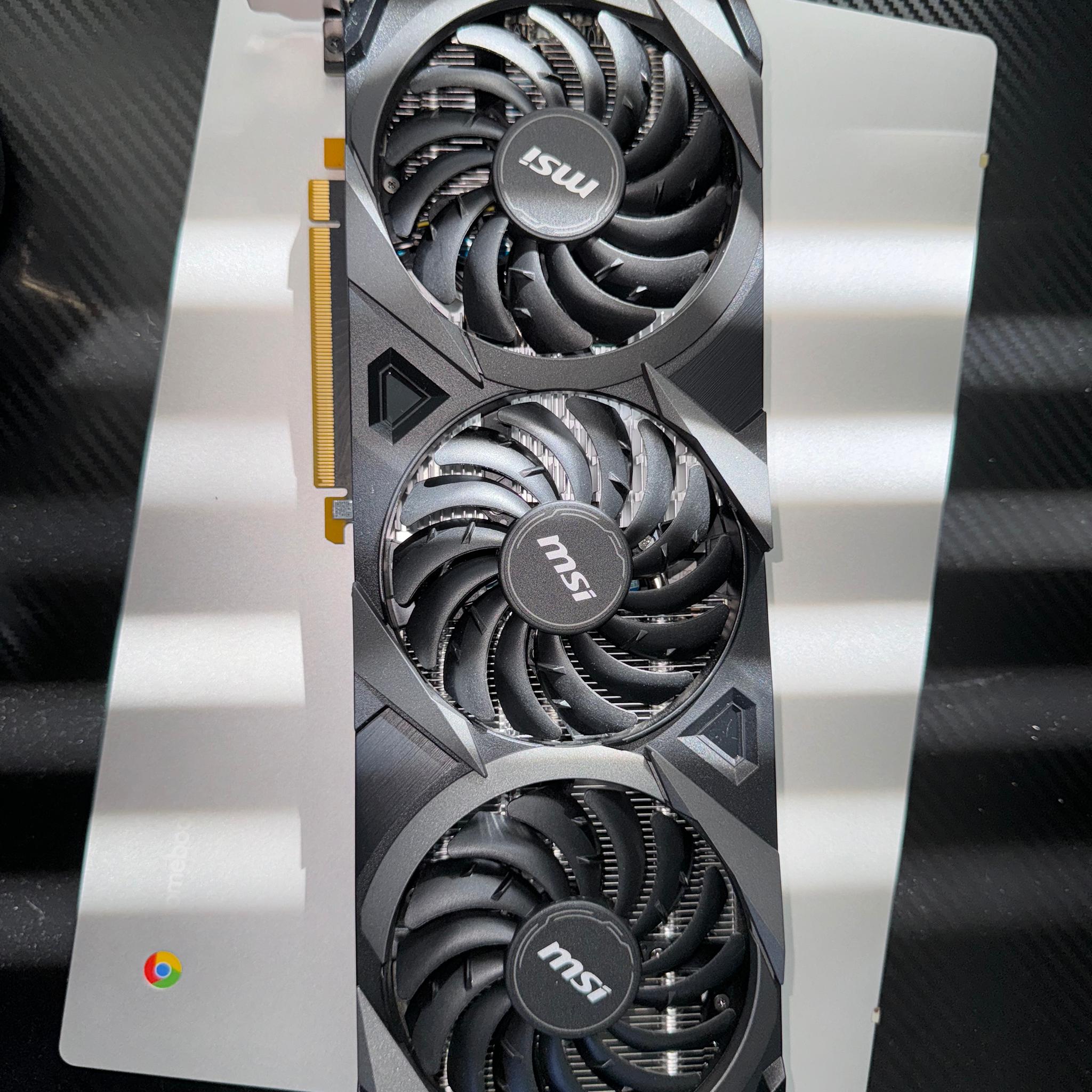 MSI GeForce RTX 3060 12gb (overclocked)