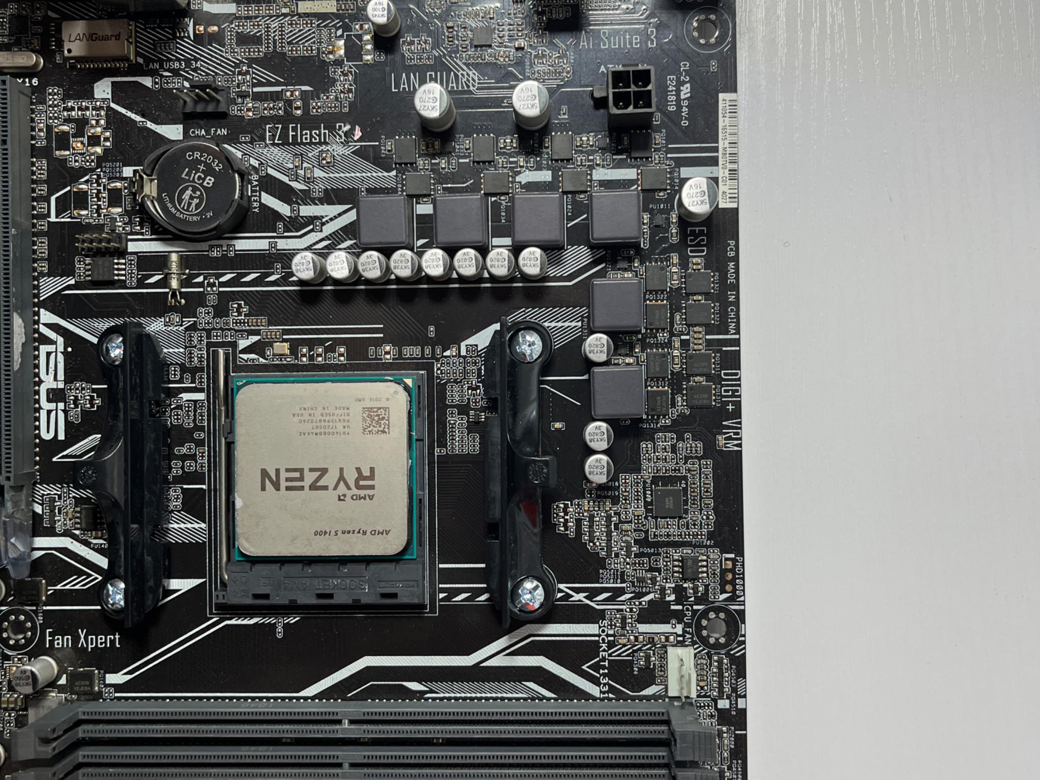 Combo! CPU & Motherboard, Ryzen 5 1400