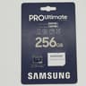 Samsung PRO Ultimate 256GB UHS I micro SDXC Card SD Adapter MB MY256SA WW