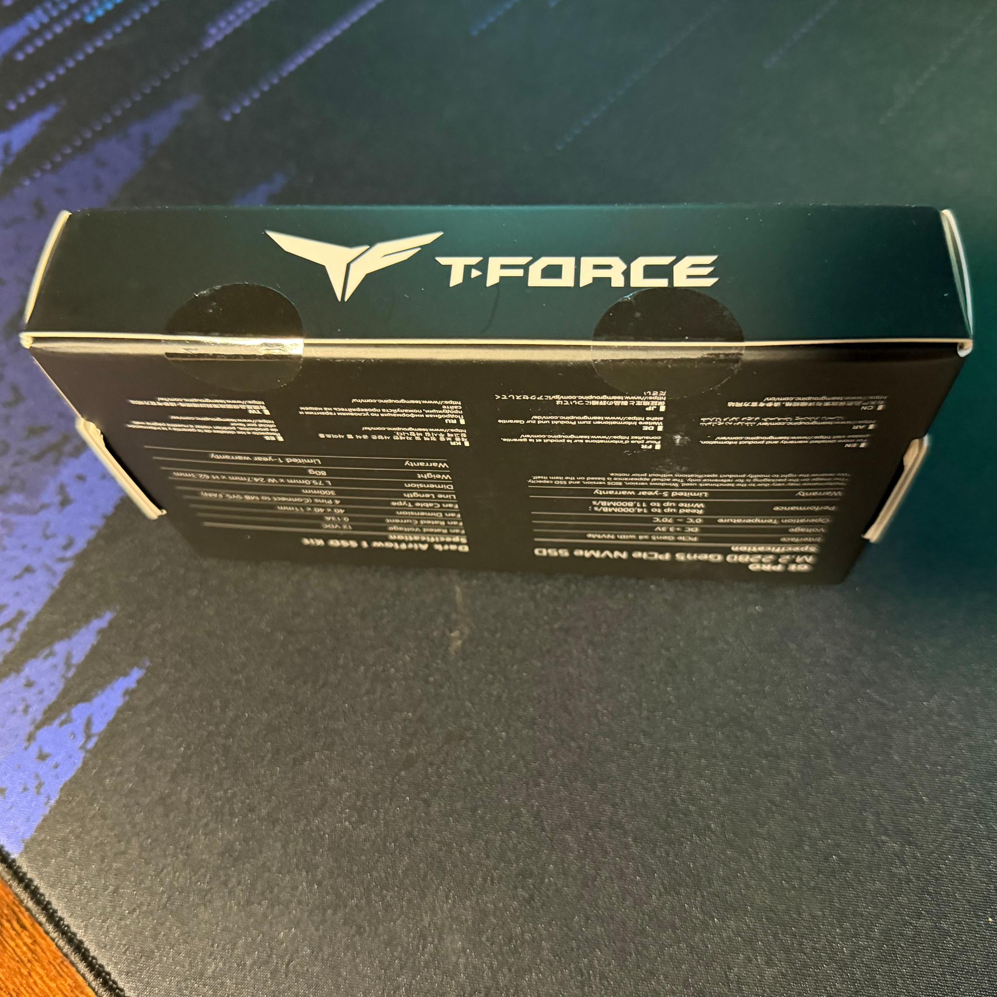 Team Group T-FORCE GE PRO M.2 2280 4TB PCIe Gen 5.0x4
