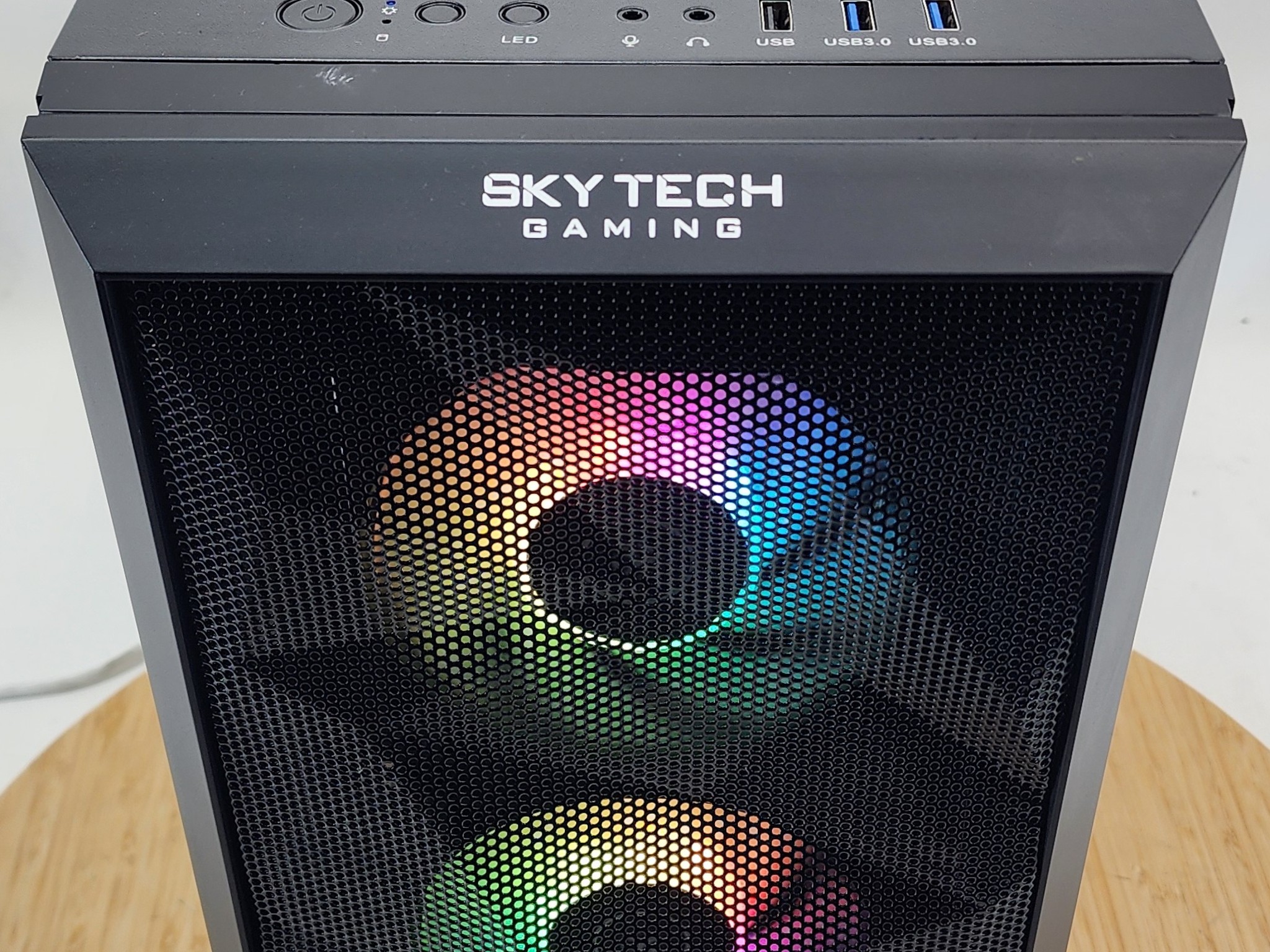 Gaming PC Ryzen 5 5500 16GB RAM 256GB SSD RX 580 8GB Windows 11 Computer