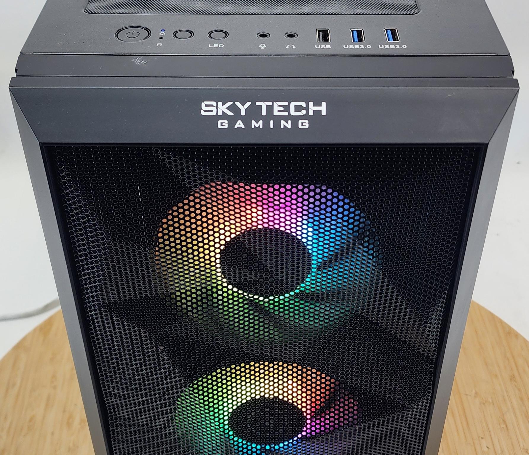Gaming PC Ryzen 5 5500 16GB RAM 256GB SSD RX 580 8GB Windows 11 Computer