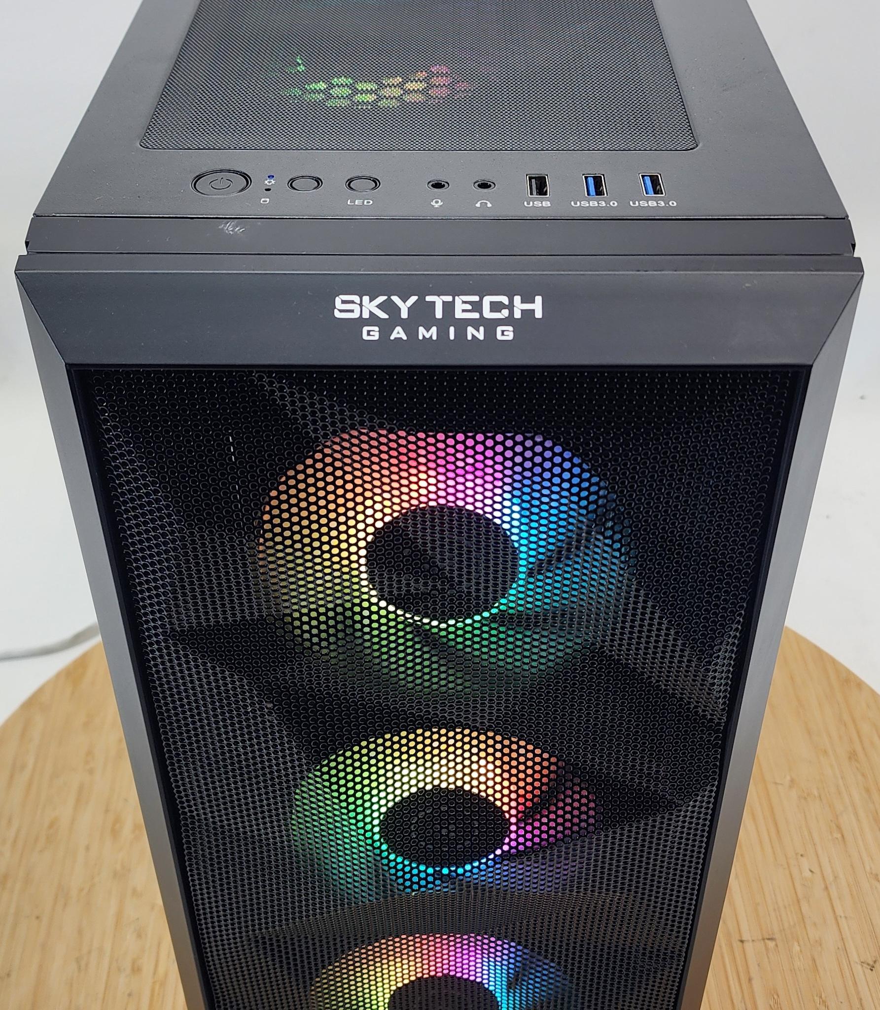 Gaming PC Ryzen 5 5500 16GB RAM 256GB SSD RX 580 8GB Windows 11 Computer
