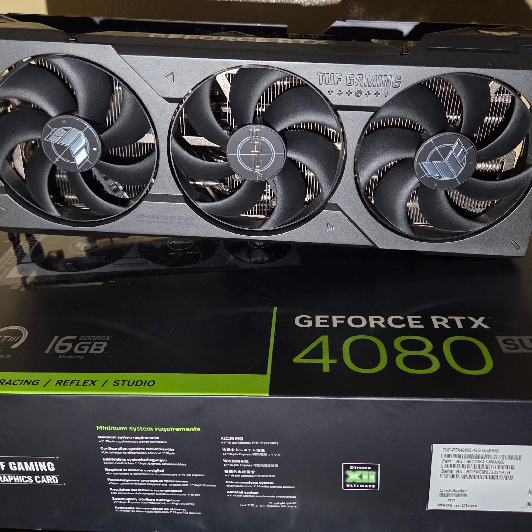 ASUS TUF Gaming GeForce RTX 4080 SUPER