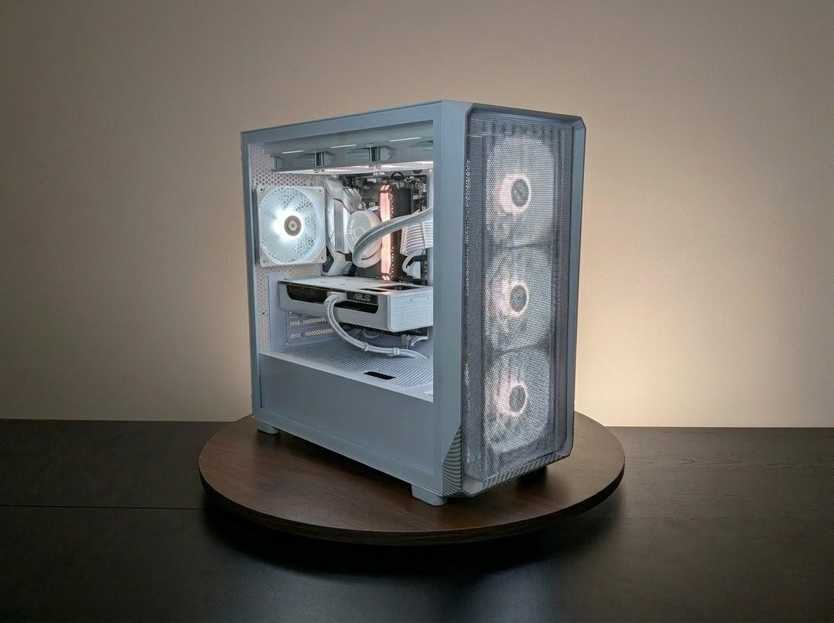 ❄️ WHITE RTX 5060 PC | INTEL I5-13400F | 32GB DDR4 | 500GB NVMe + 480GB SATA | WIFI&BT | WINDOWS 11