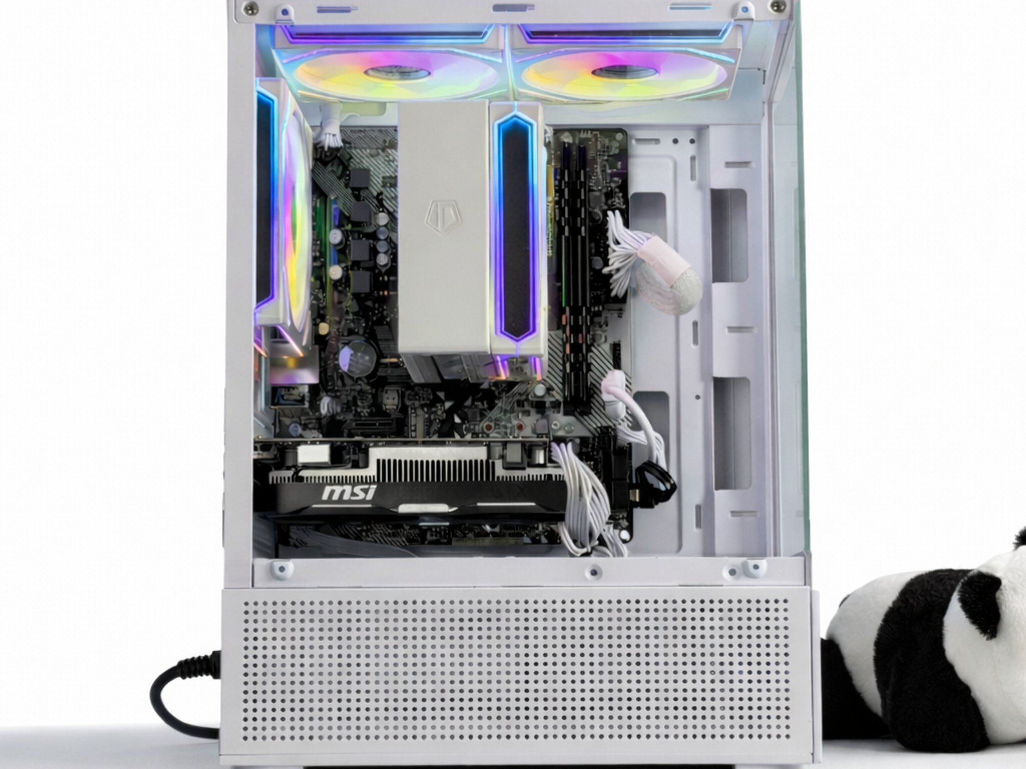 RGB Gaming PC + Mousepad| Gtx 1650 Ryzen 5 2600