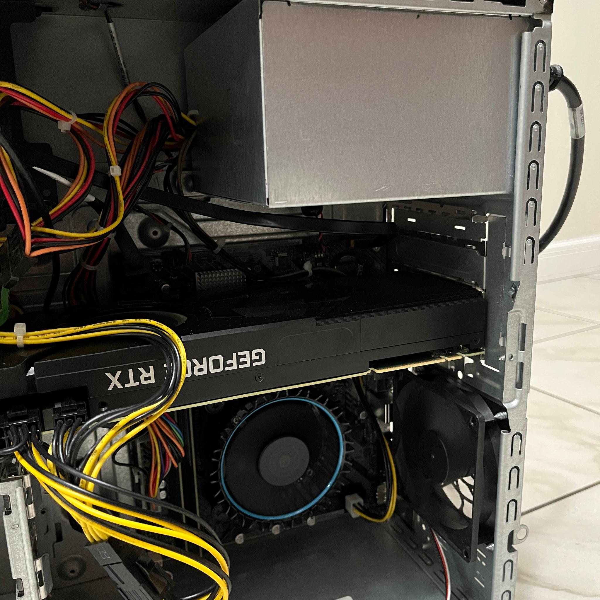 NVIDIA RTX 2080, Intel Core i5-12400, 16GB RAM, 1TB SSD - Sleeper HP Modded Gaming PC w/ Wi-Fi