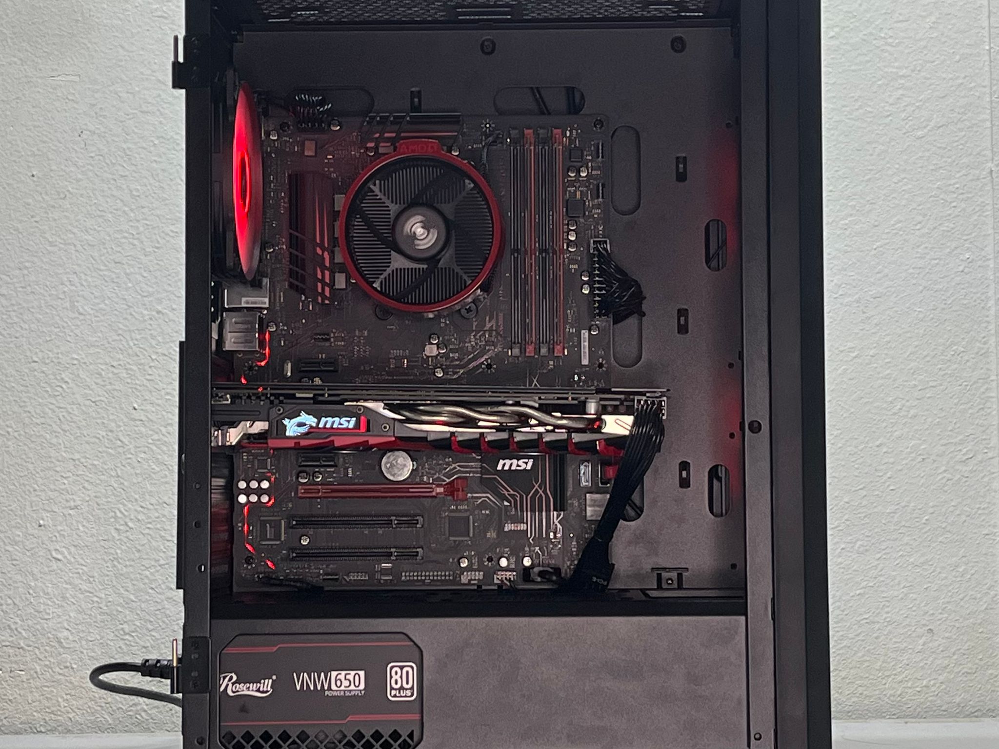 Red Dragon Gaming PC - GTX 1060, Ryzen 5 2600, 16GB RAM, 512GB SSD