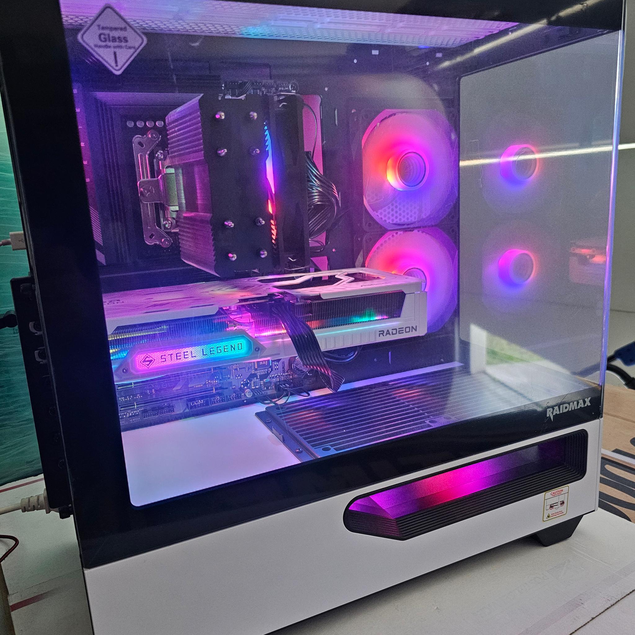 GAMING PC | RYZEN 5 7500X3D | 16GB RAM | 9060XT 8GB | 1TB SSD | WINDOWS 11 PRO |