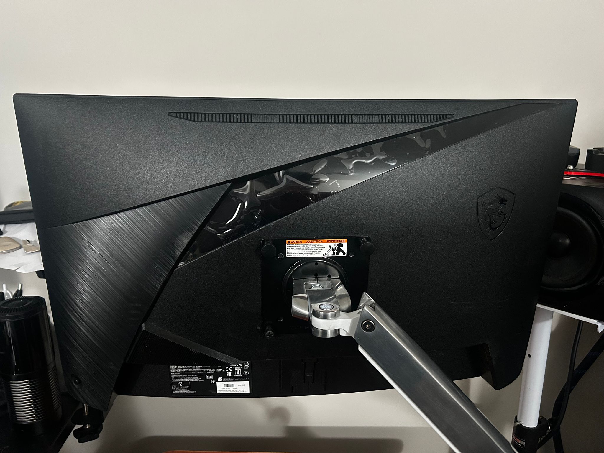 MSI 27" 2K WQHD (2560 x 1440) 180Hz Curved Screen Gaming Monitor (MAG 27CQ6PF)