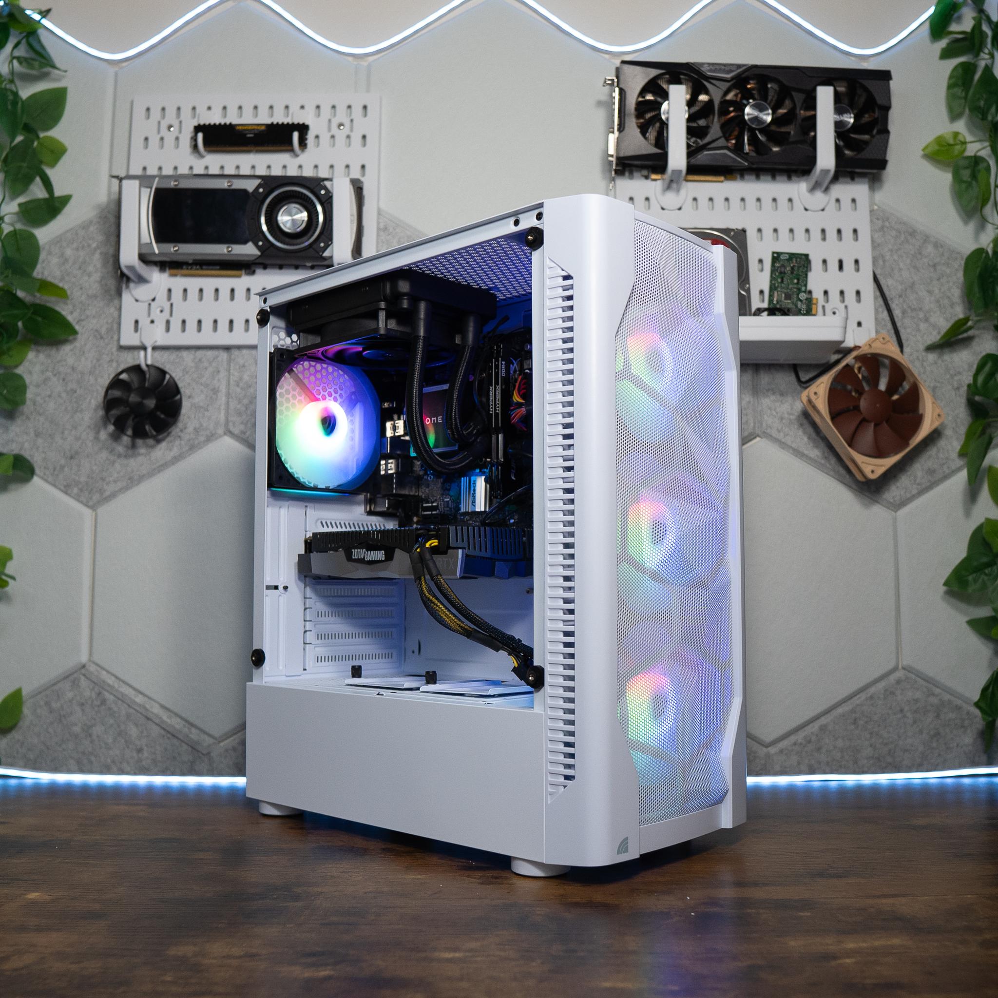 🌨🍬 | ZOTAC RTX 2060 | INTEL i5 10400F | 32GB DDR4 RAM | 1.25TB | Arctic Candy