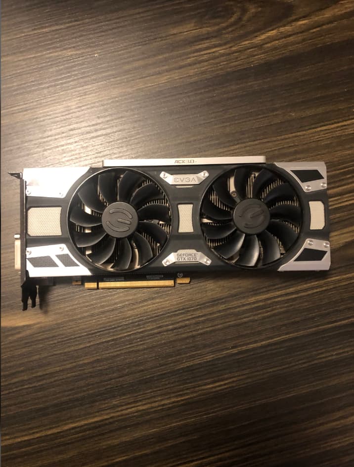evga GTX 1070 8gb gaming card