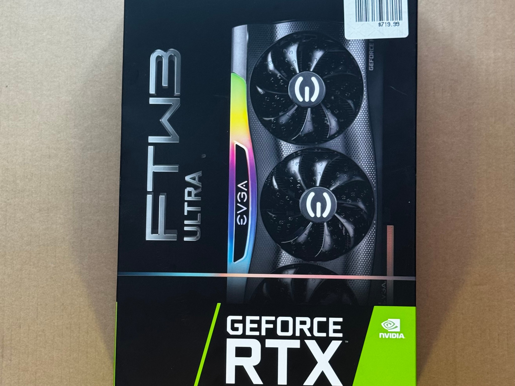 EVGA FTW3 ULTRA GAMING GeForce RTX 3070