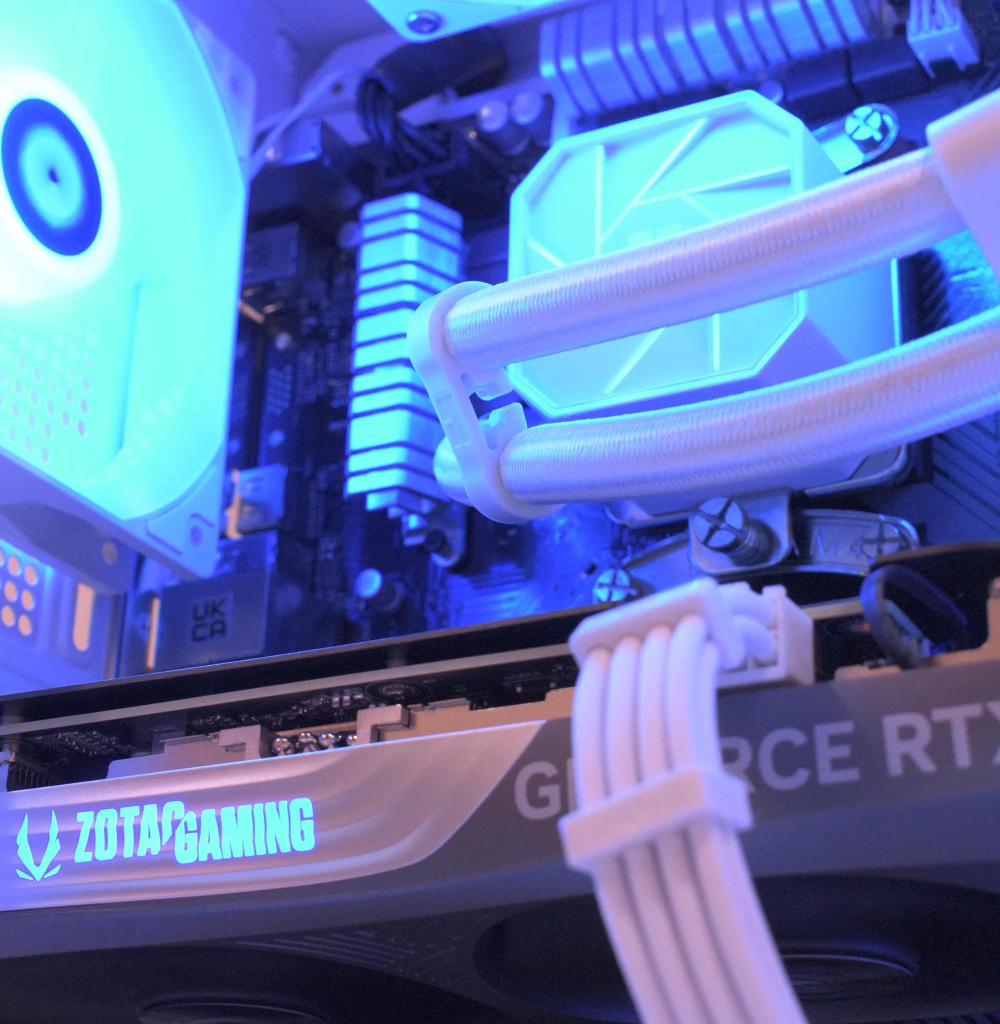RTX 4070 12GB Gaming PC 1440P ⬜🟪 Ryzen 7 5700X3D ⬜🟪 32GB DDR4 ⬜🟪 1TB NVME SSD ⬜🟪 Wifi/BT RGB