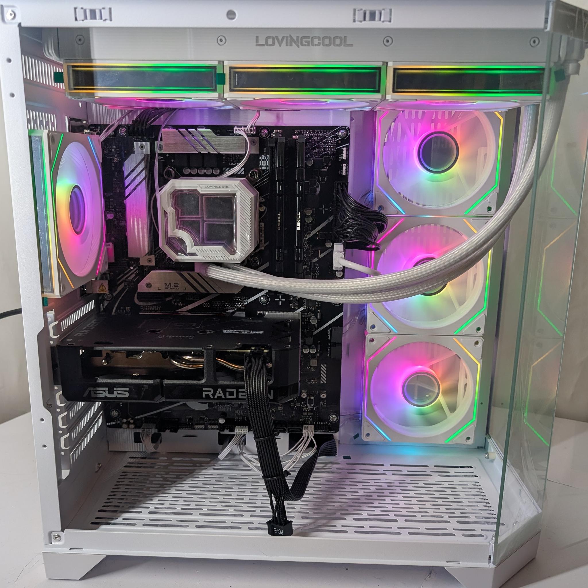 9060XT 16GB | I7 12700KF | 32GB DDR4 | 1TB NVME | 650W