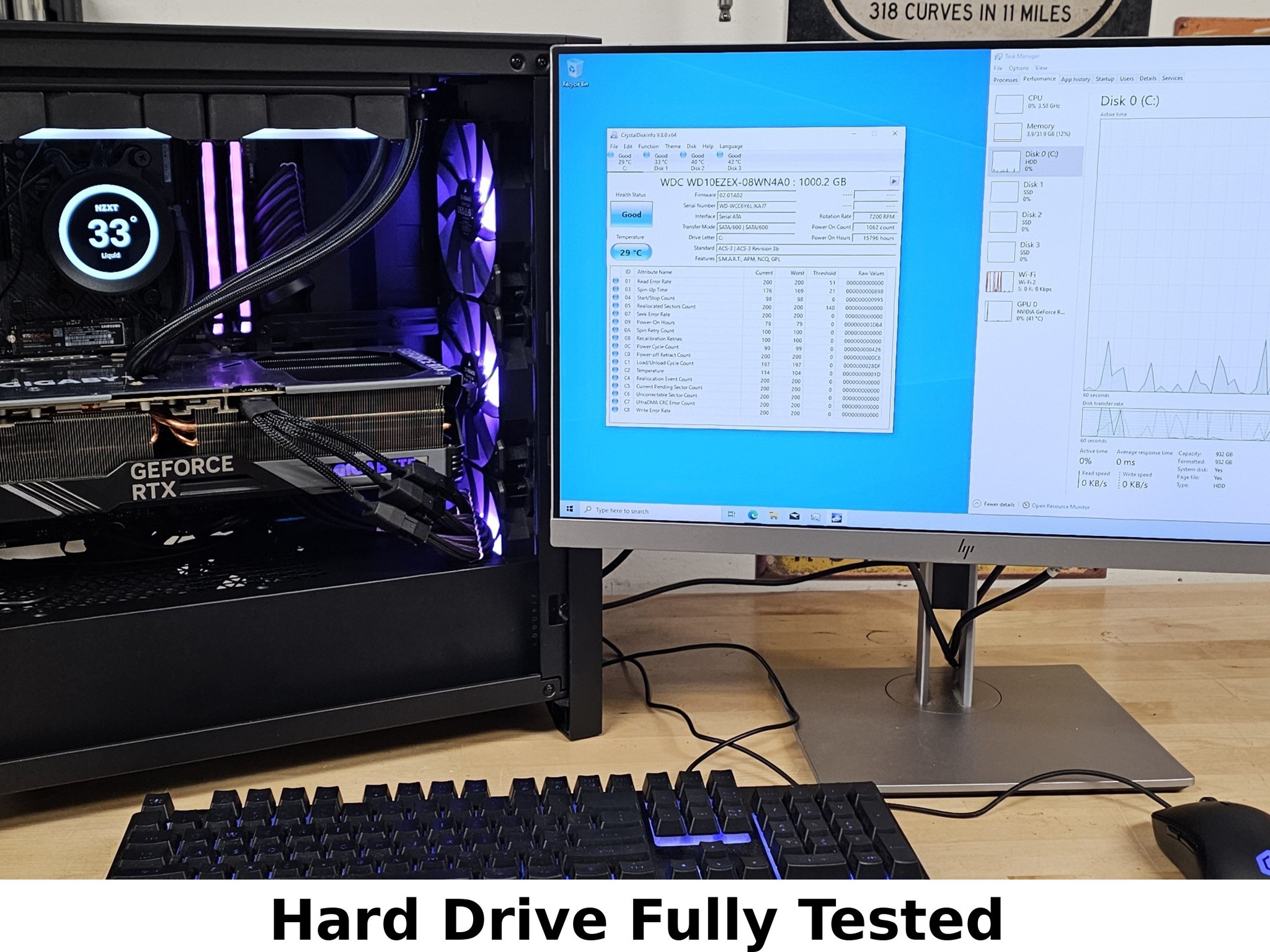 1TB 3.5" Hard Drive WD BLUE