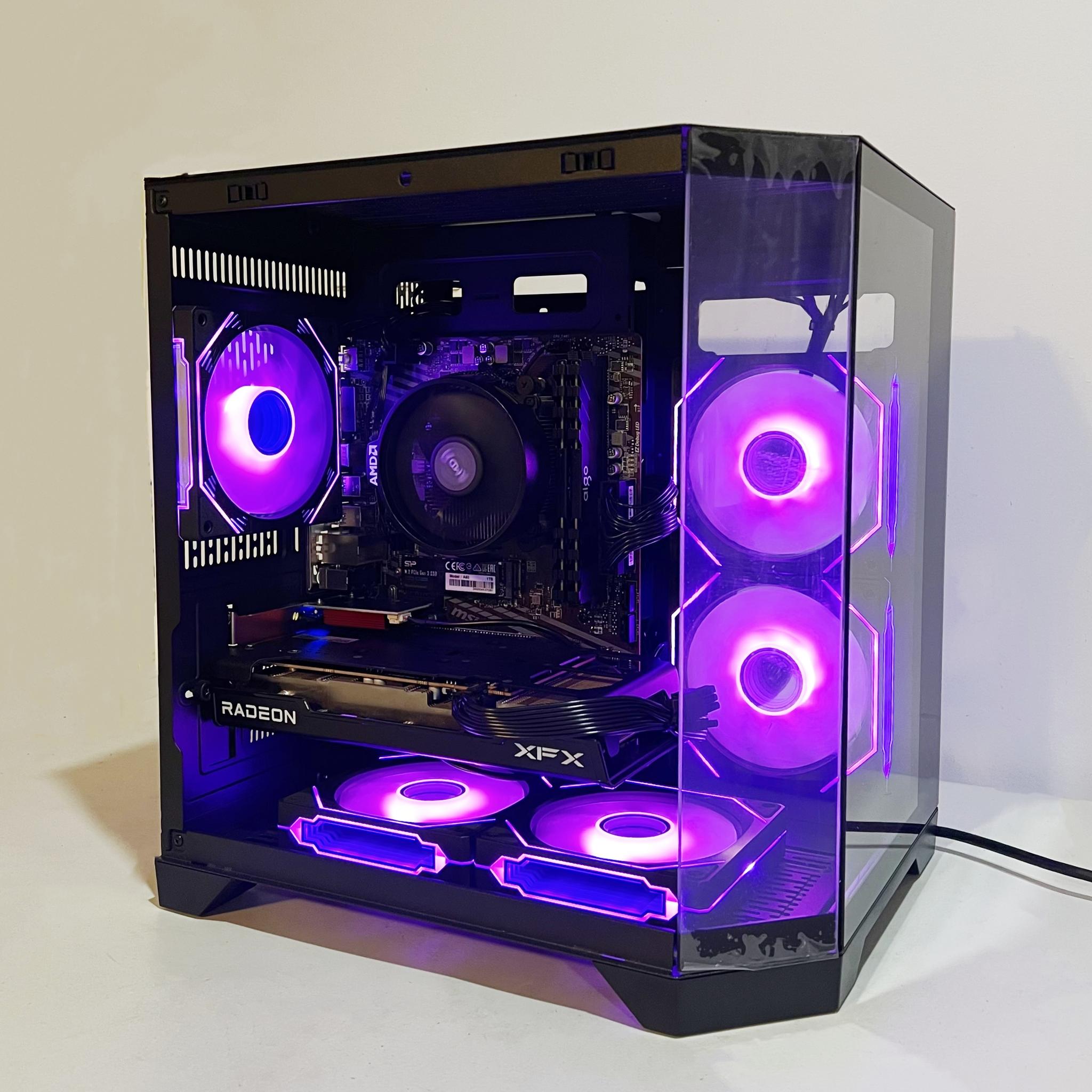 🔥SALE🔥 R5-5600|RX 6600|1TB M.2|16GB RAM-DeepHuo Brand NEW Pre-Built PC