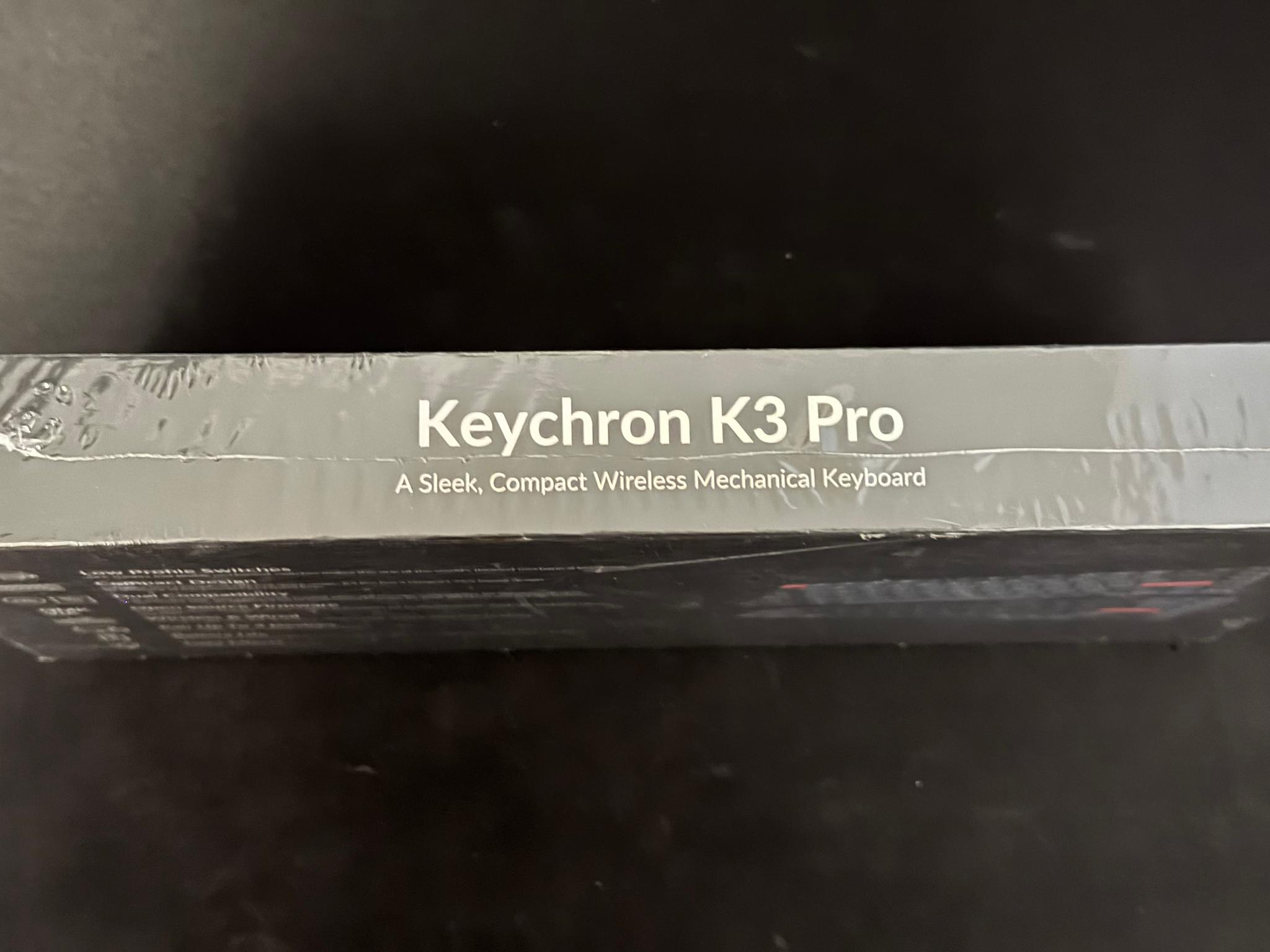 Keychron K3 Pro Wireless Mechanical Keyboard 75% Layout QMK/VIA Programmable