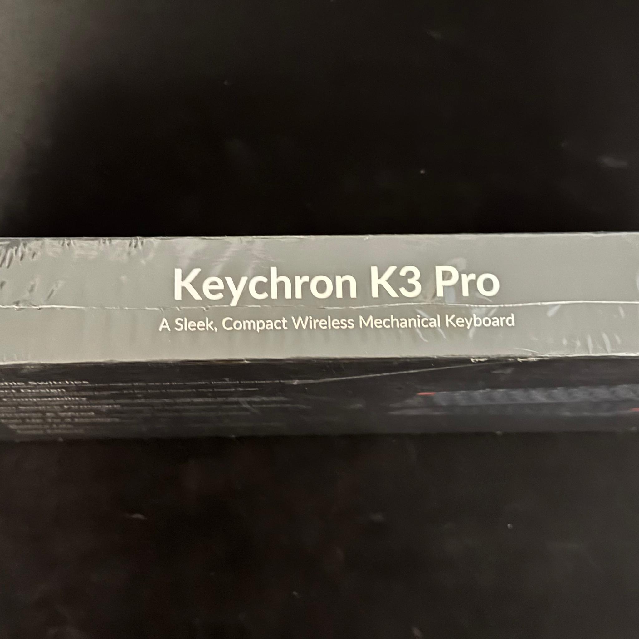 Keychron K3 Pro Wireless Mechanical Keyboard 75% Layout QMK/VIA Programmable