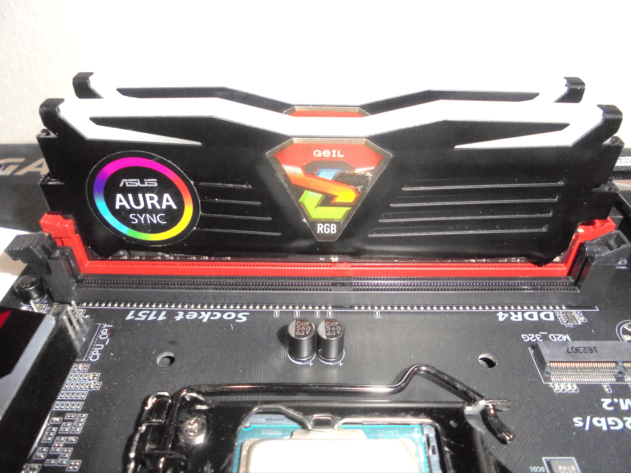 Gigabyte GA-Z170X-Gaming 6/Intel I7-6700K/16GB Asus Aura Ram/Original box