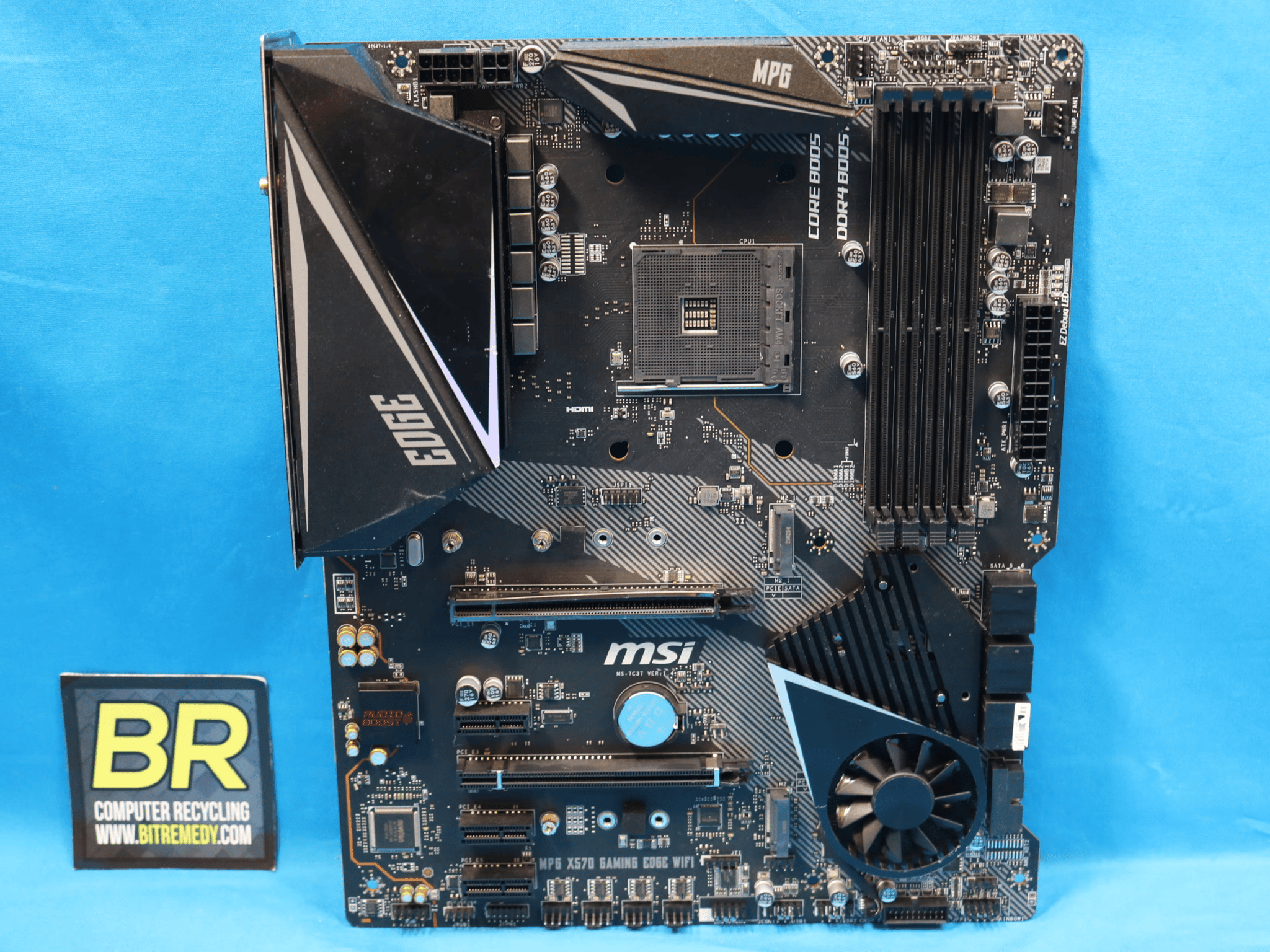 *READ* MSI MPG X570 Gaming Edge WIFI AMD Socket AM4 DDR4 ATX Desktop Motherboard