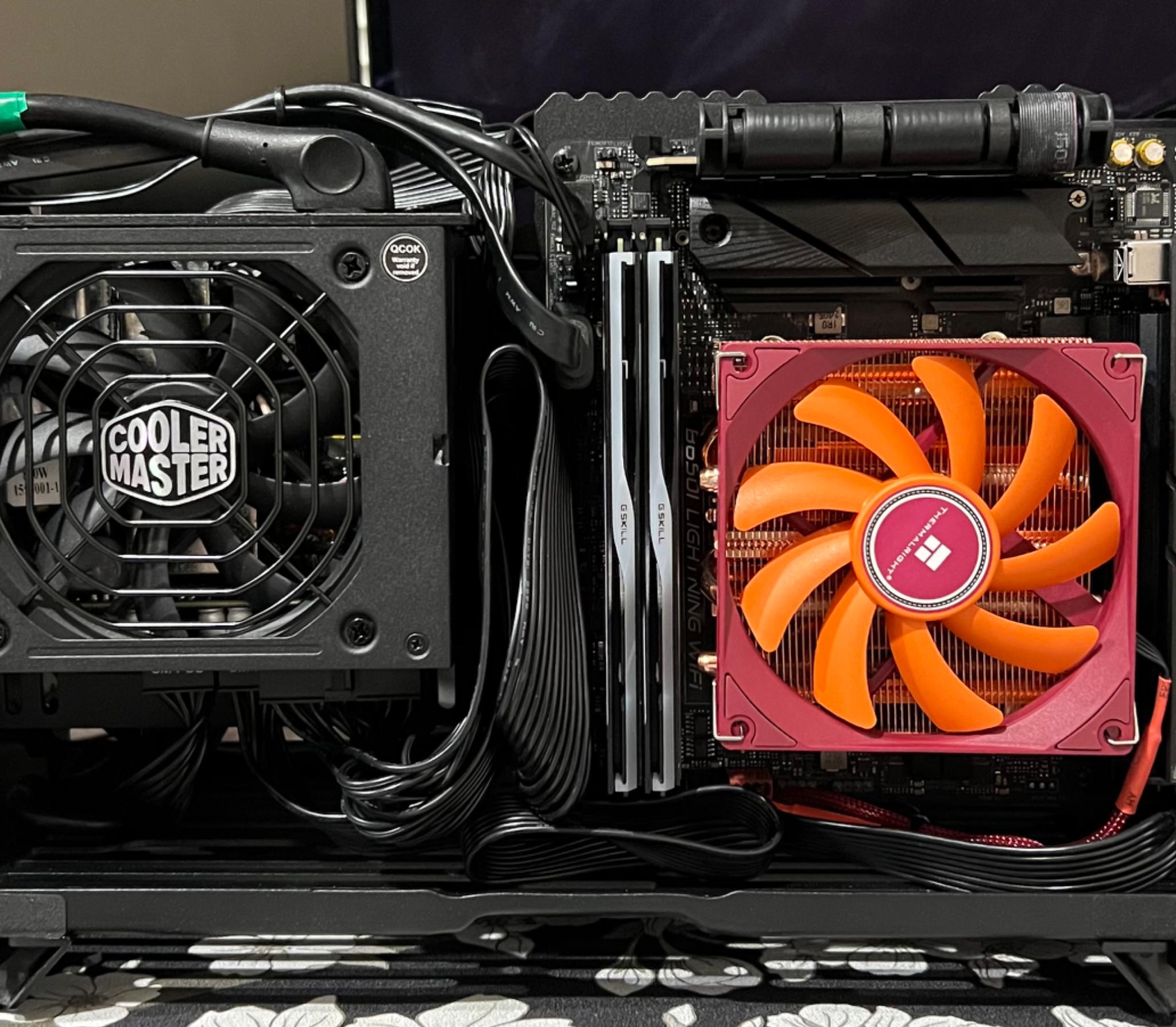7800x3d Fractal Terra Mini ITX PC. No Gpu