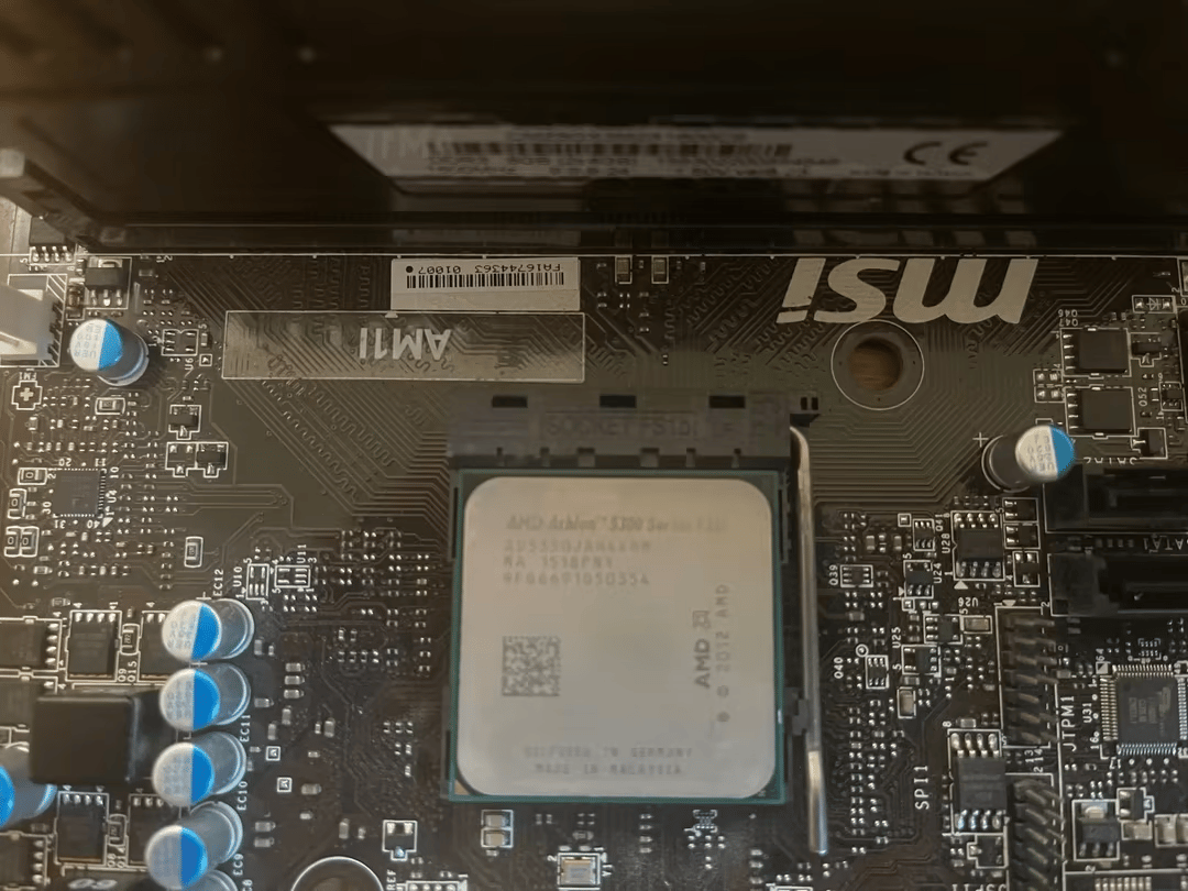 CPU/MOBO/Ram COMBO - AMD Athlon 5350 with MSI Mini ITX Motherboard and 8GB Ram