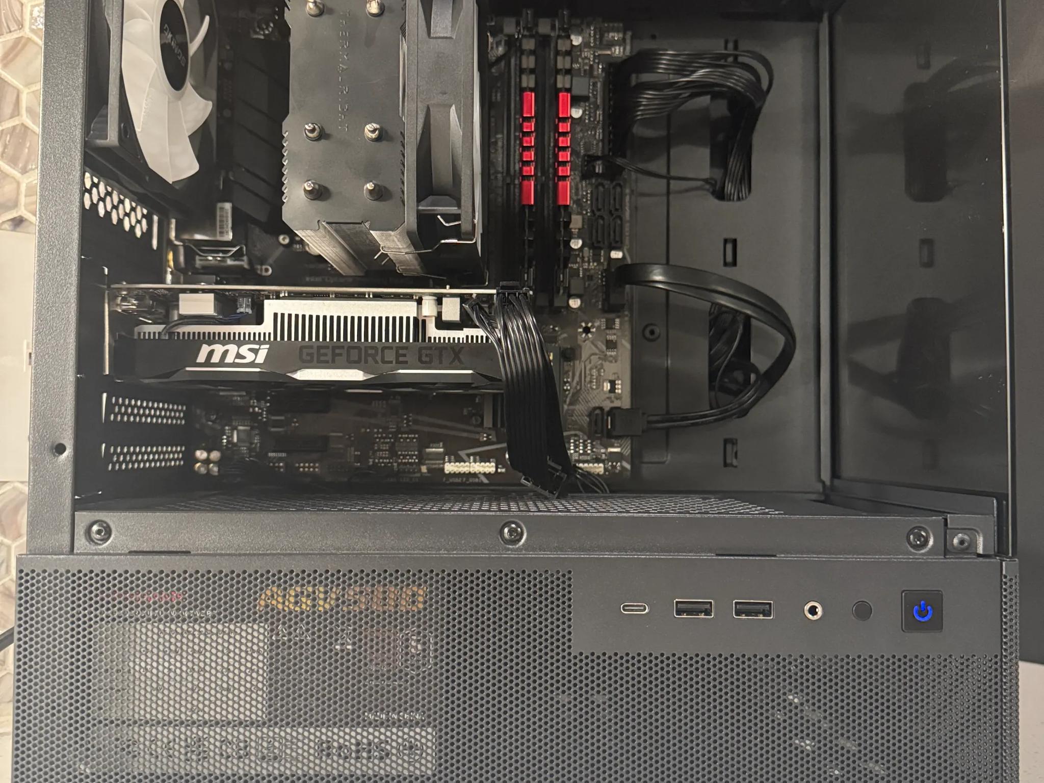 Clean budget Gaming PC (intel i5 10400f, GTX 1650)