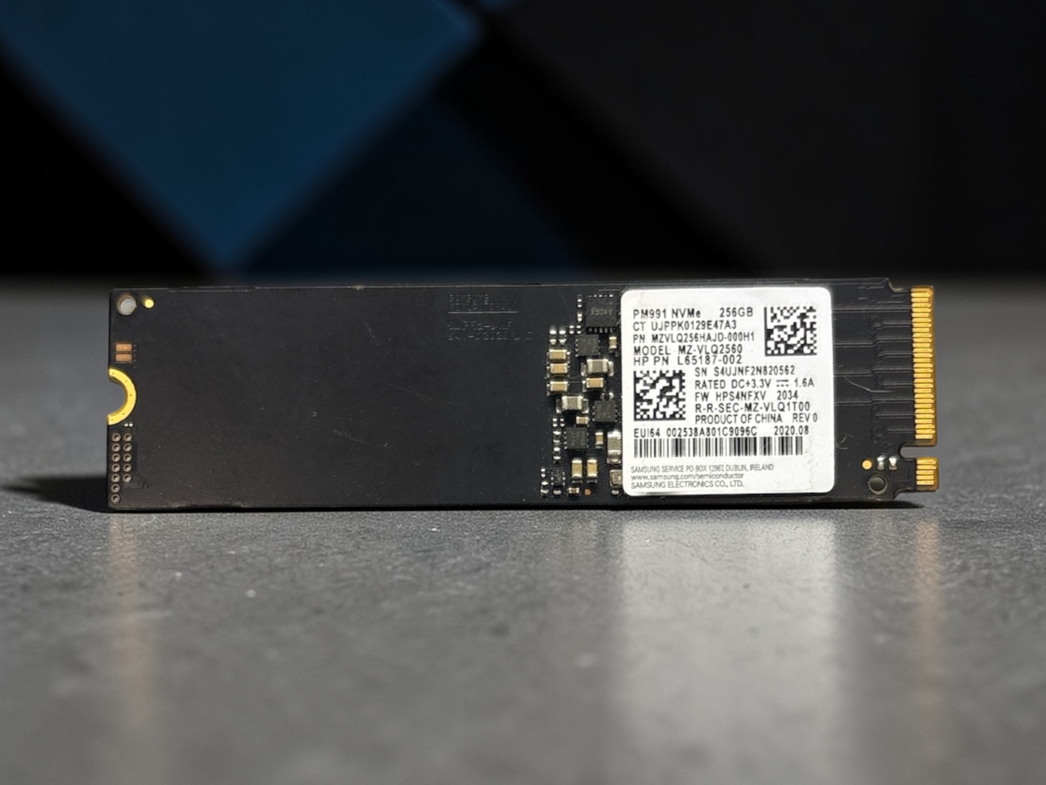 256GB Samsung NVMe