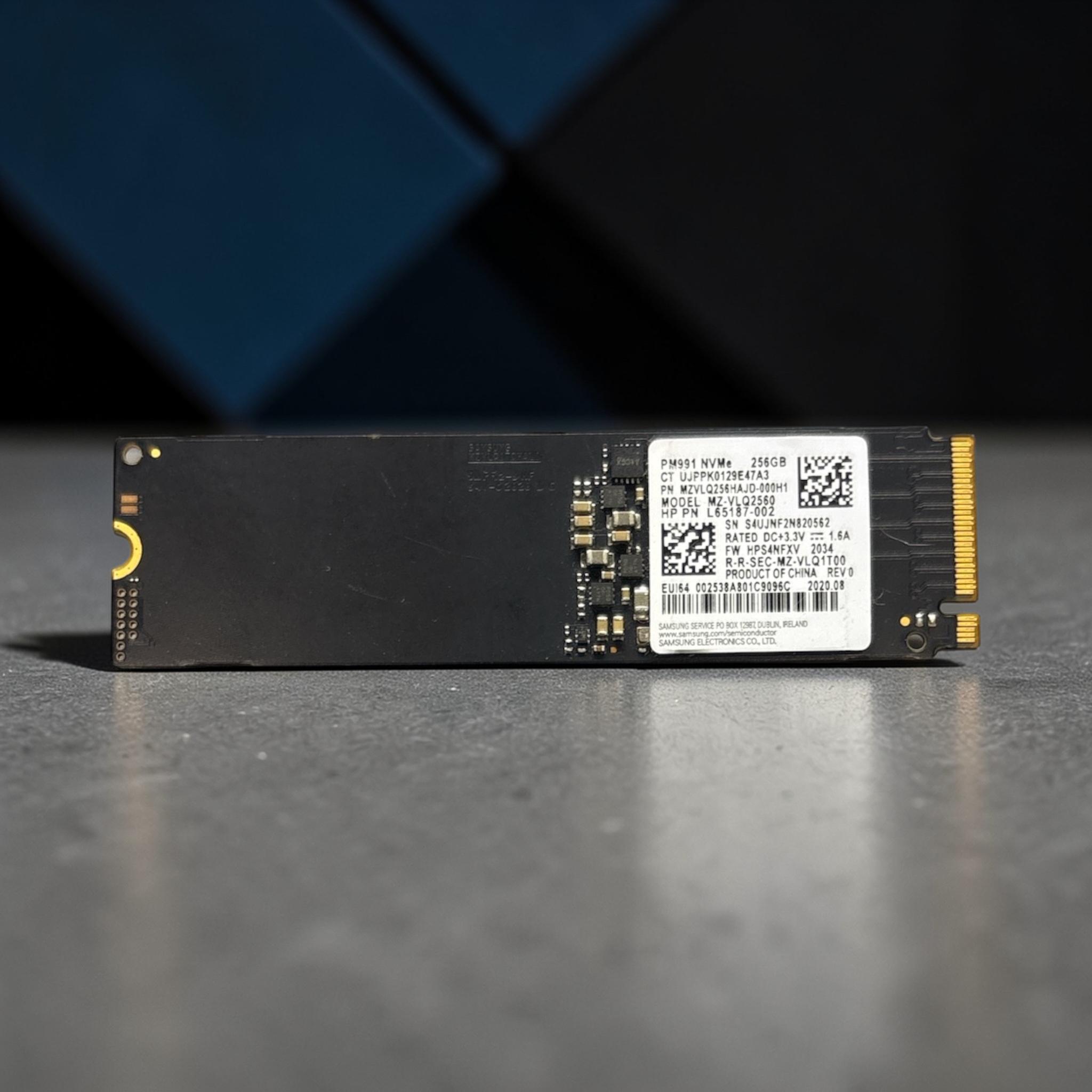 256GB Samsung NVMe