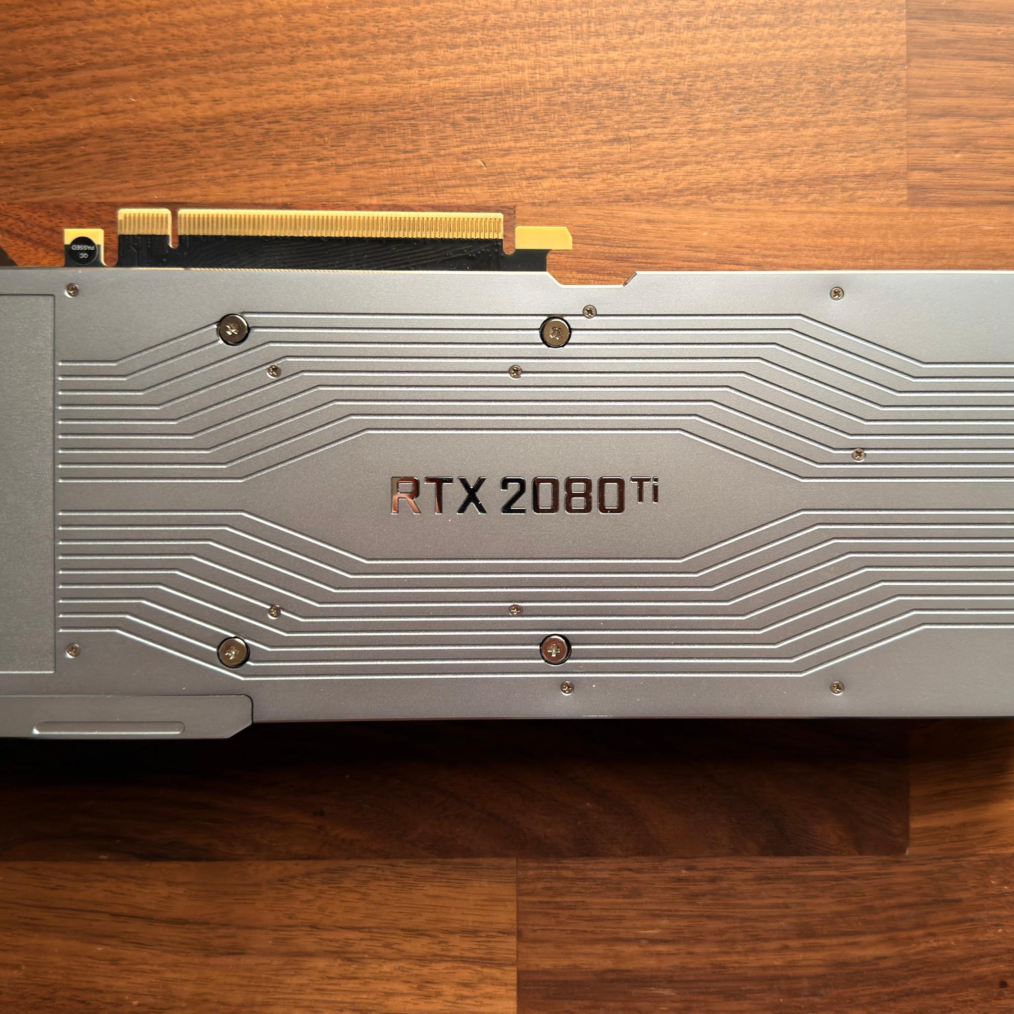 NVIDIA Geforce RTX 2080 Ti Founders Edition (11GB GDDR6)