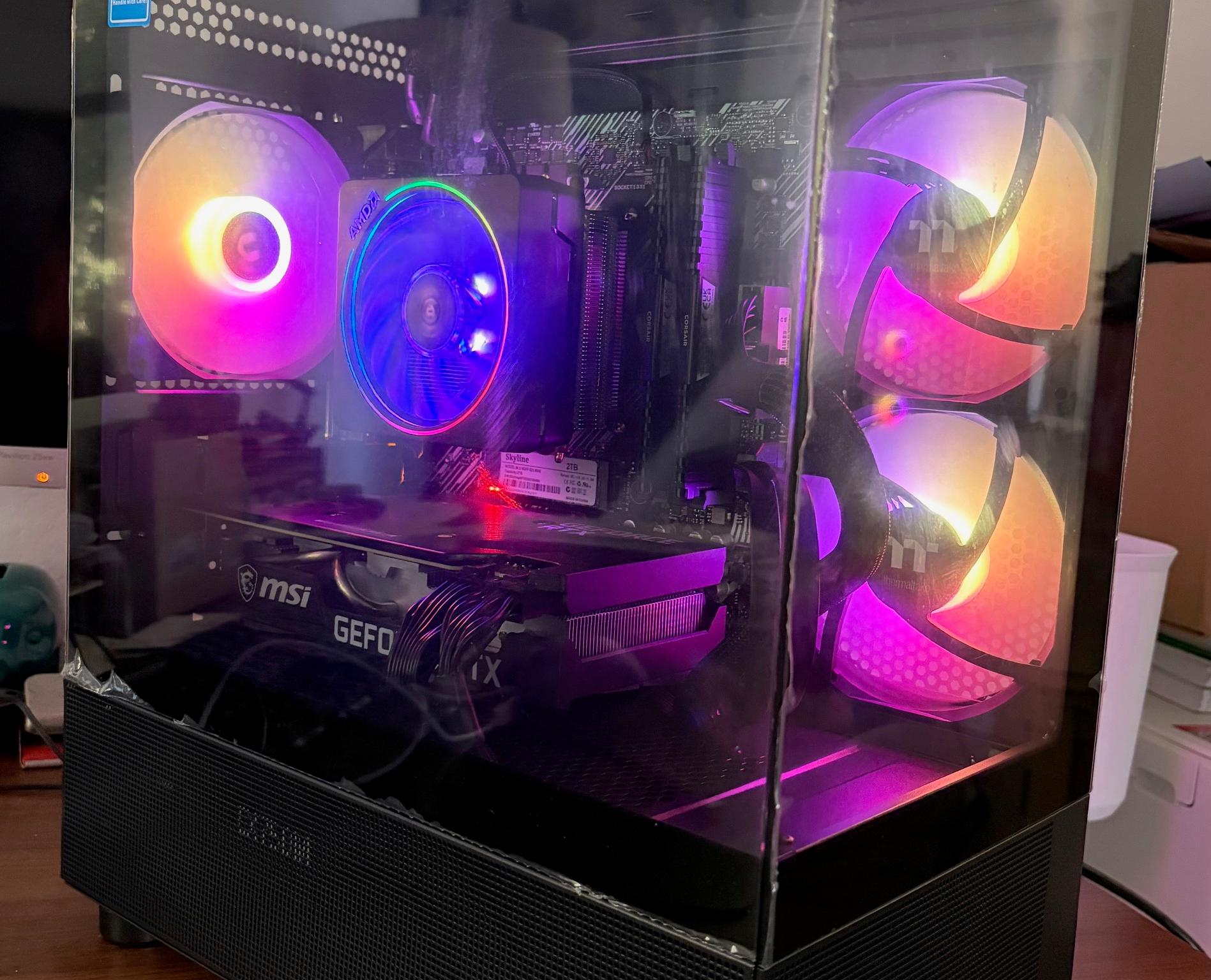 Gaming PC: 3800x, 32GB RAM, 2TB SSD, RTX 3070