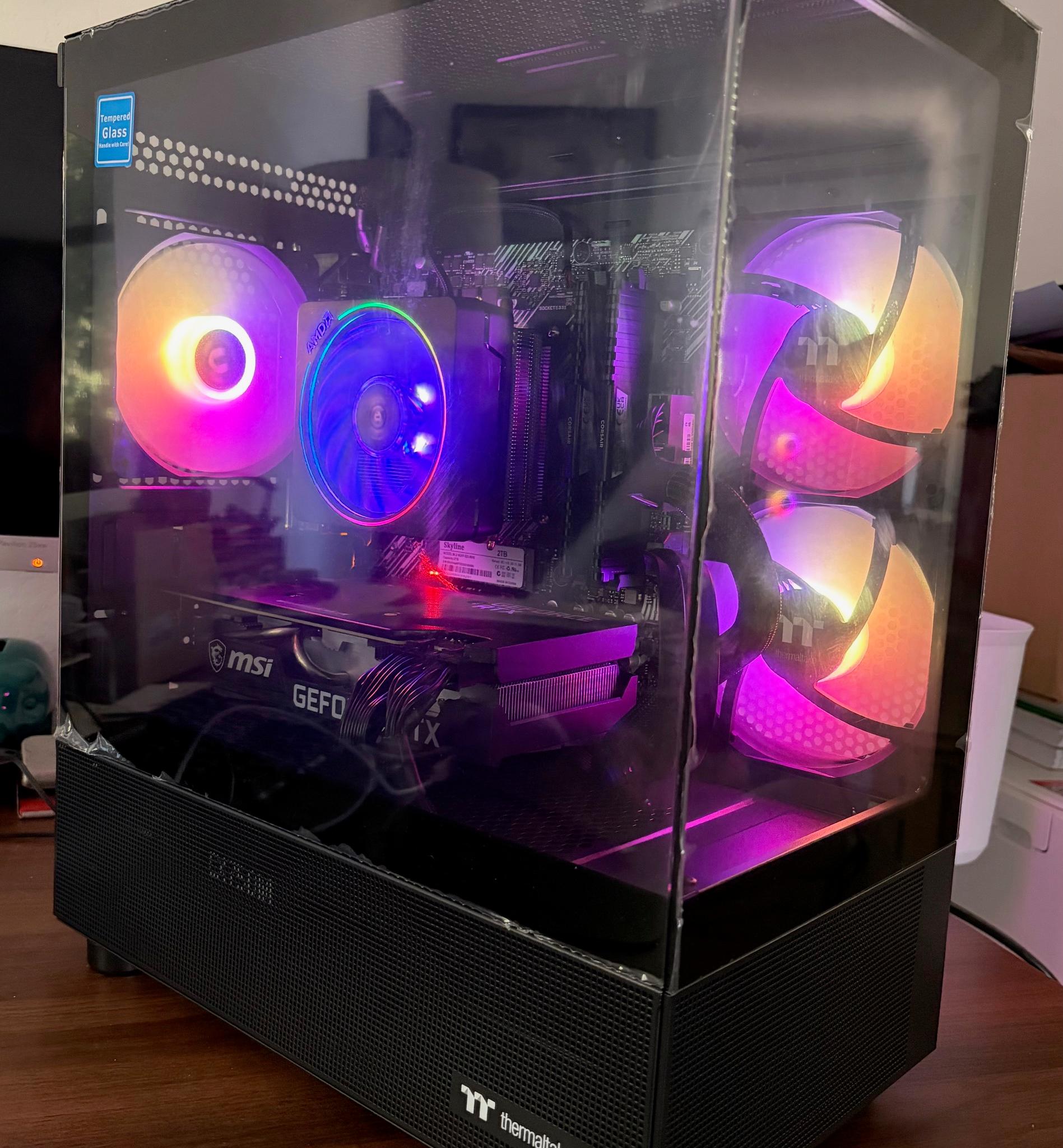 Gaming PC: 3800x, 32GB RAM, 2TB SSD, RTX 3070