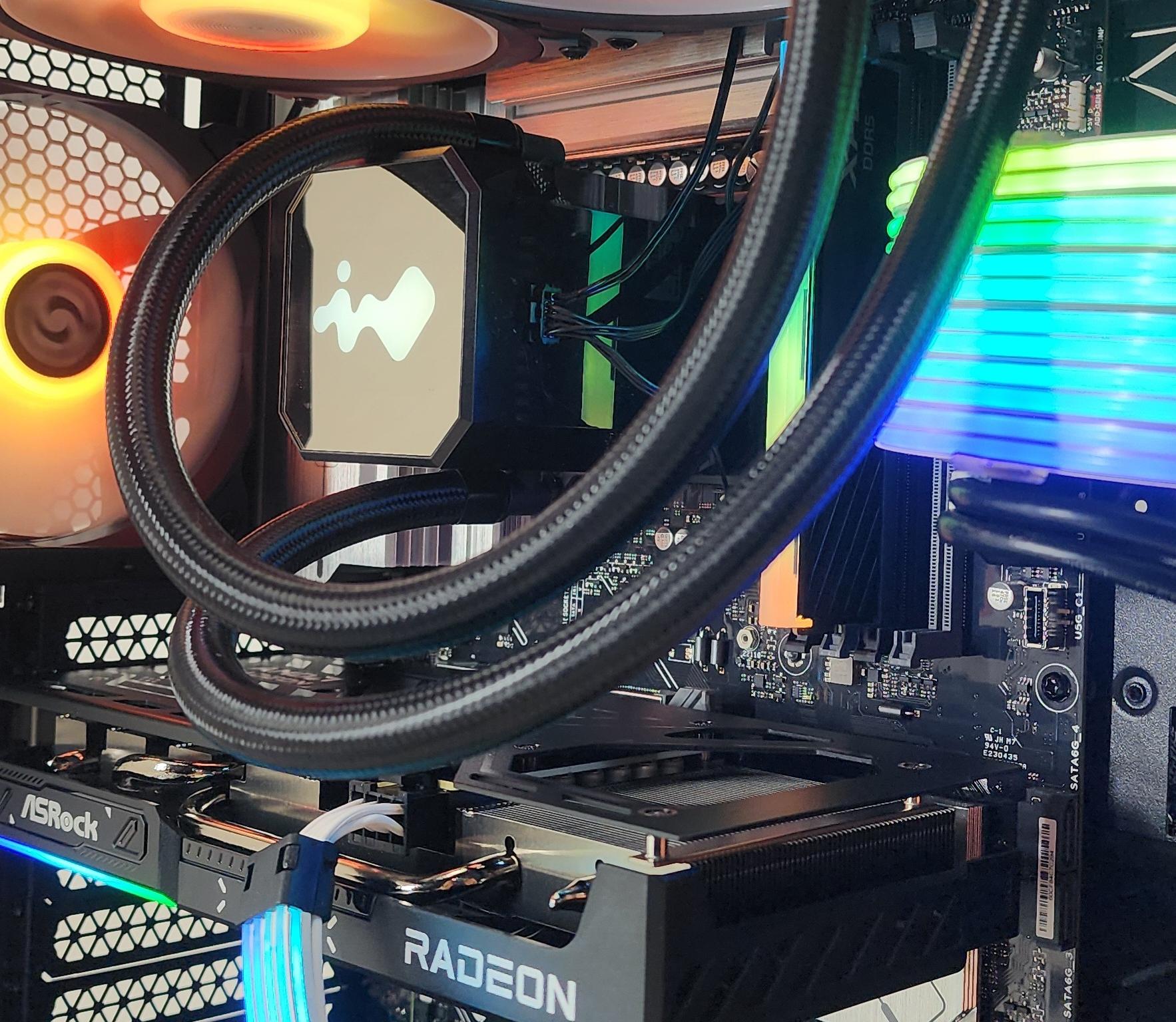 Gaming PC Ultra 5 250KF 16GB RAM 1TB SSD RX 9060 XT 16GB Windows 11 Computer