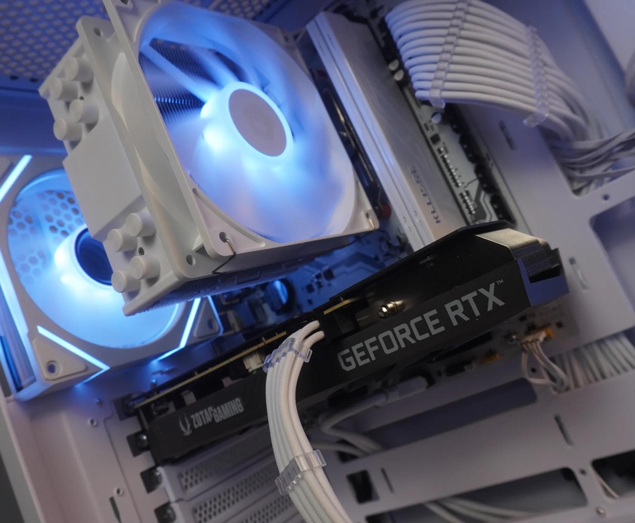 🤍 ARCTIC BEAST 🤍 1440p/1080p GAMING MACHINE 💚RTX 3060 12GB 🧡 Ryzen 5 5600 | 32GB | WIFI