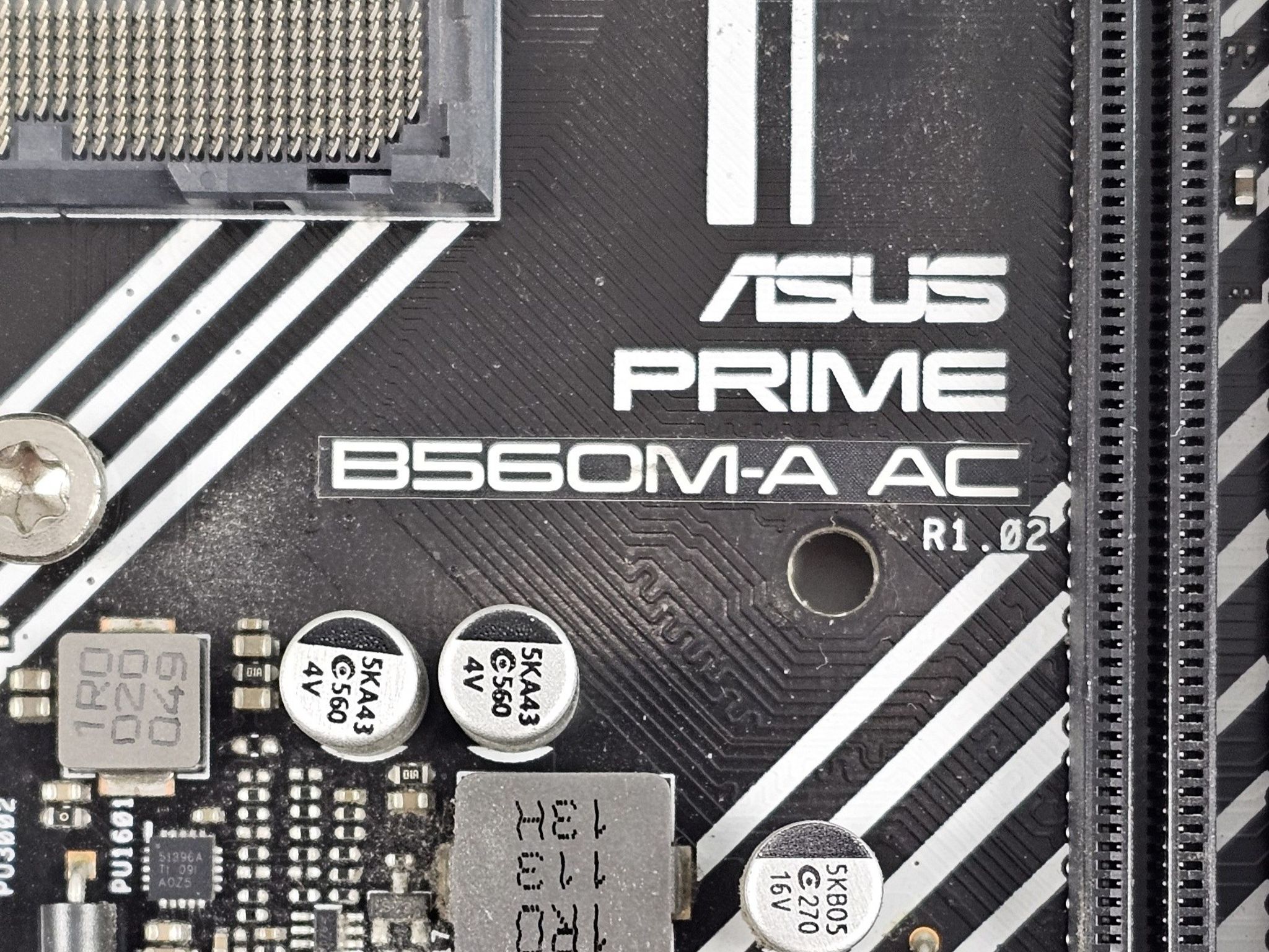 ASUS PRIME B560M-A AC LGA1200 DDR4 mATX Motherboard