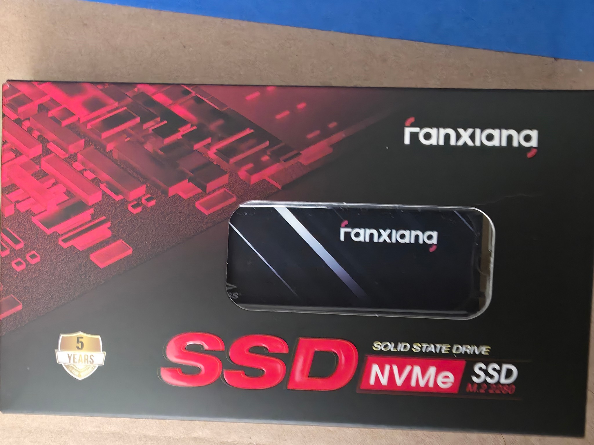 Fanxiang S501Q 1TB M.2 NVMe SSD (PCIe Gen3 x4)