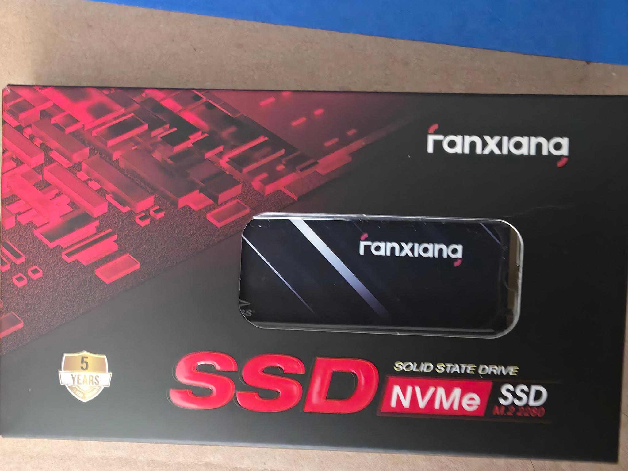 Fanxiang S501Q 1TB M.2 NVMe SSD (PCIe Gen3 x4)